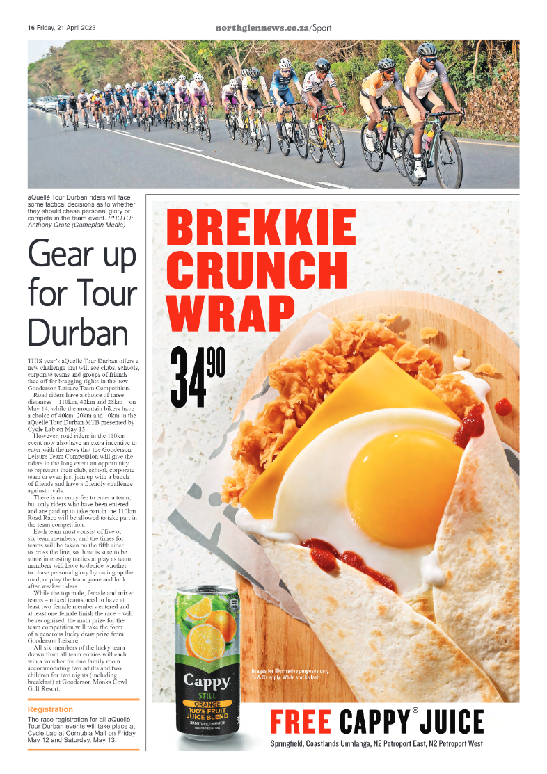 Northglen News 21 April 2023 page 16
