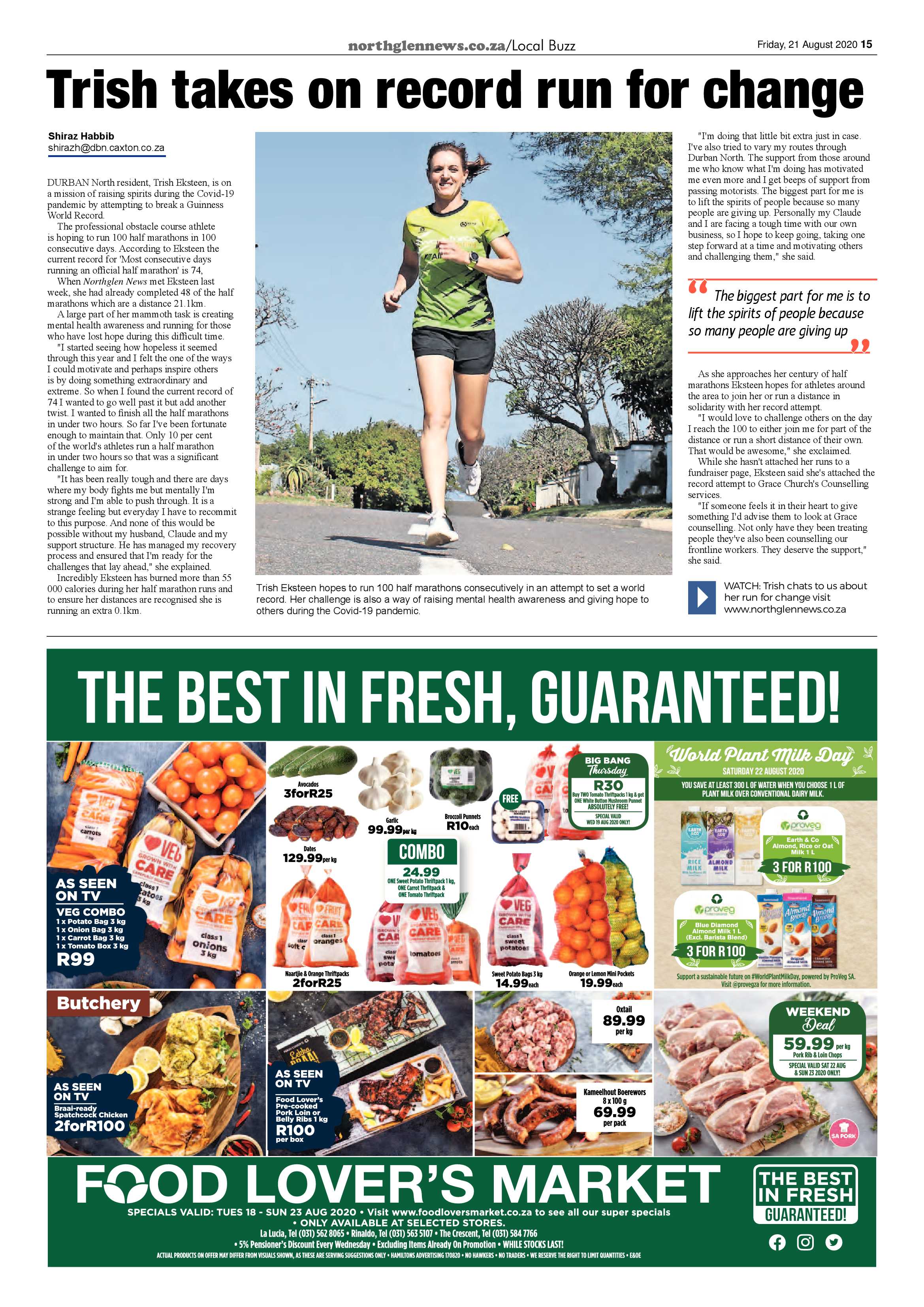 Northglen News 21 August 2020 page 15