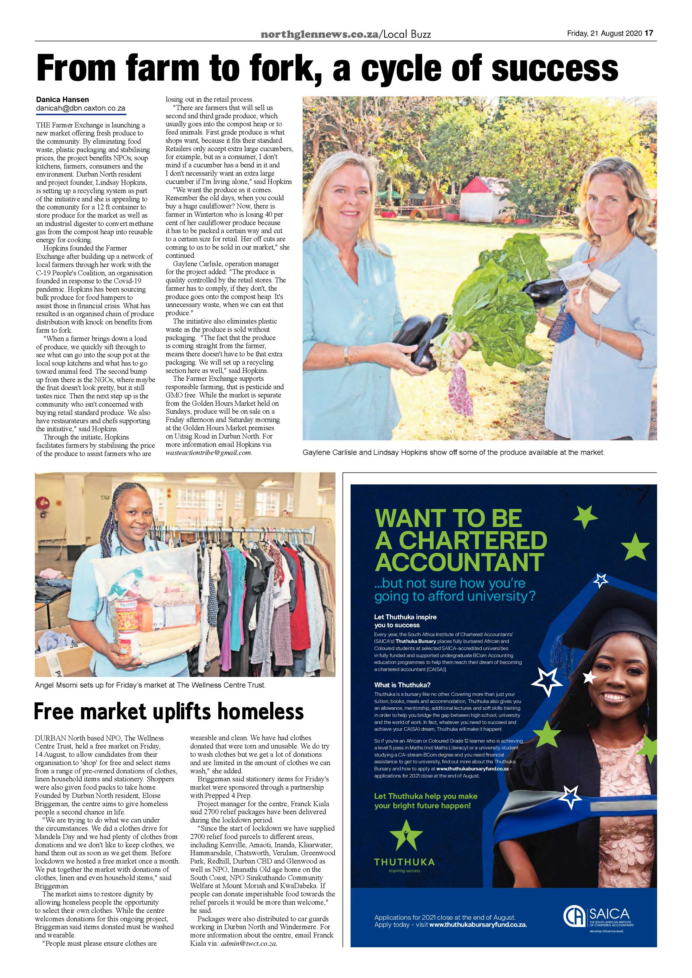 Northglen News 21 August 2020 page 17