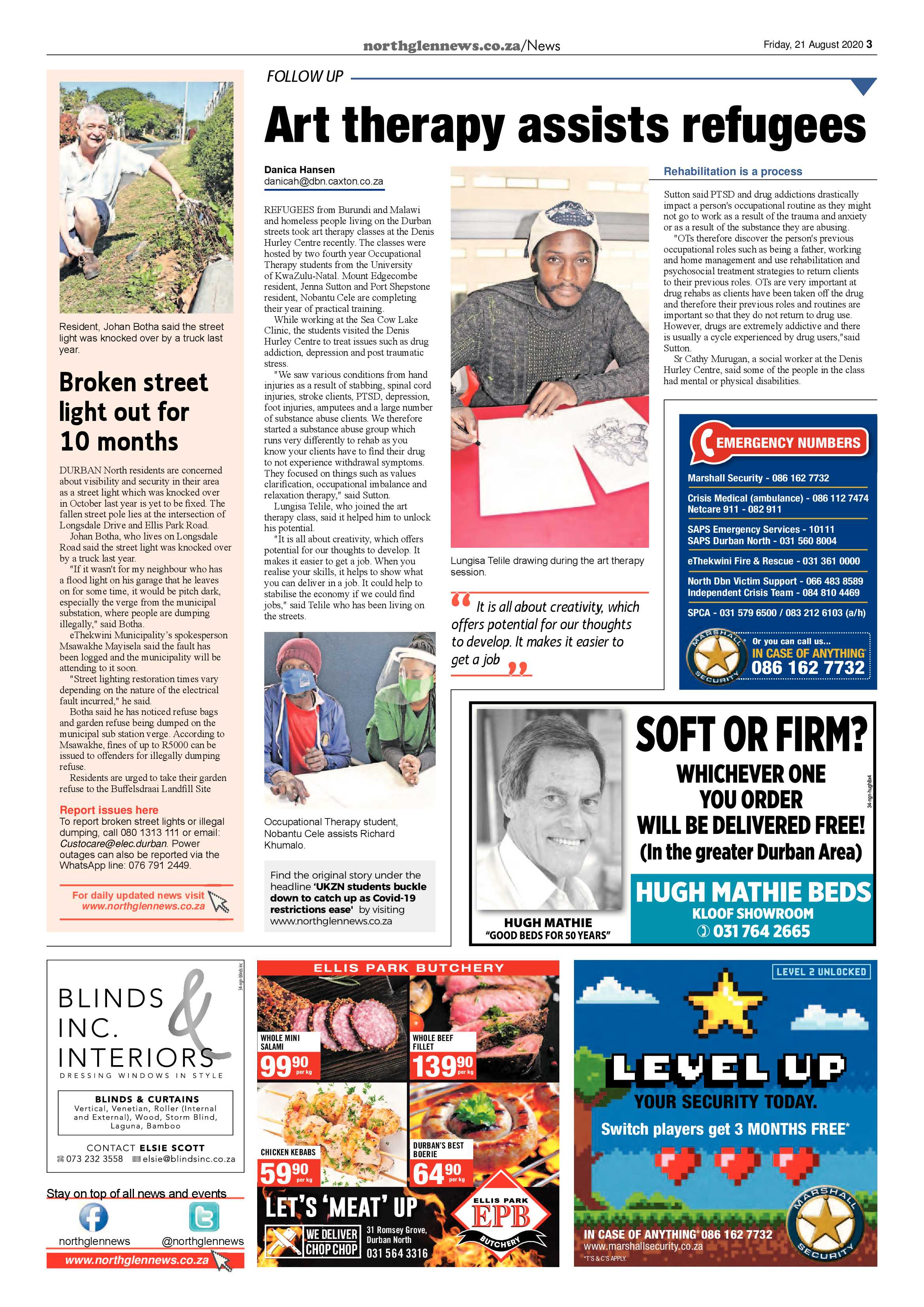 Northglen News 21 August 2020 page 3