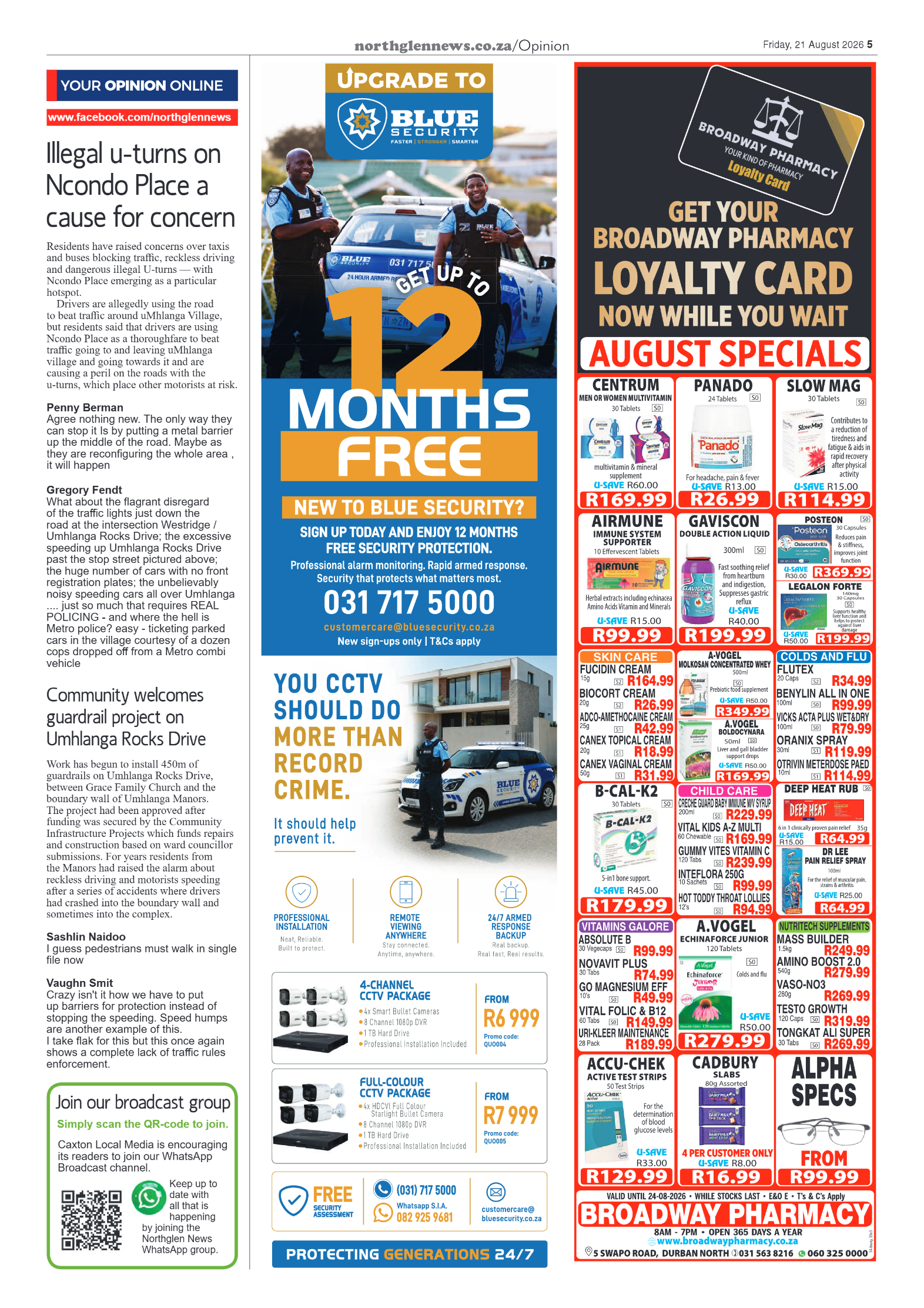 Northglen News 21 August 2026 page 5
