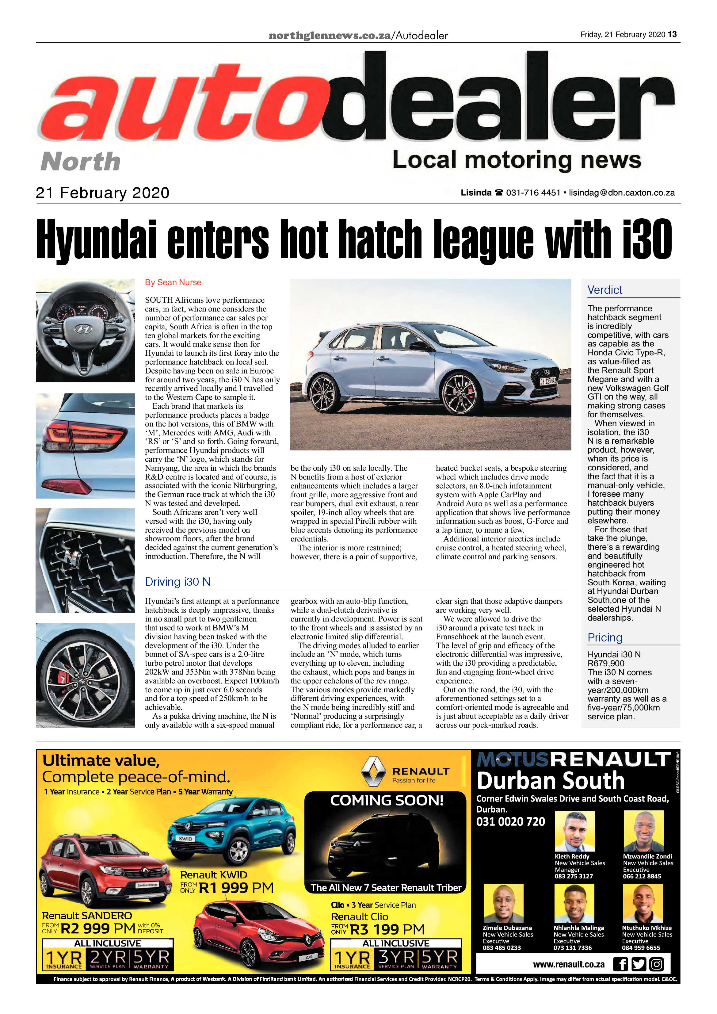 Northglen News 21 February 2020 page 13
