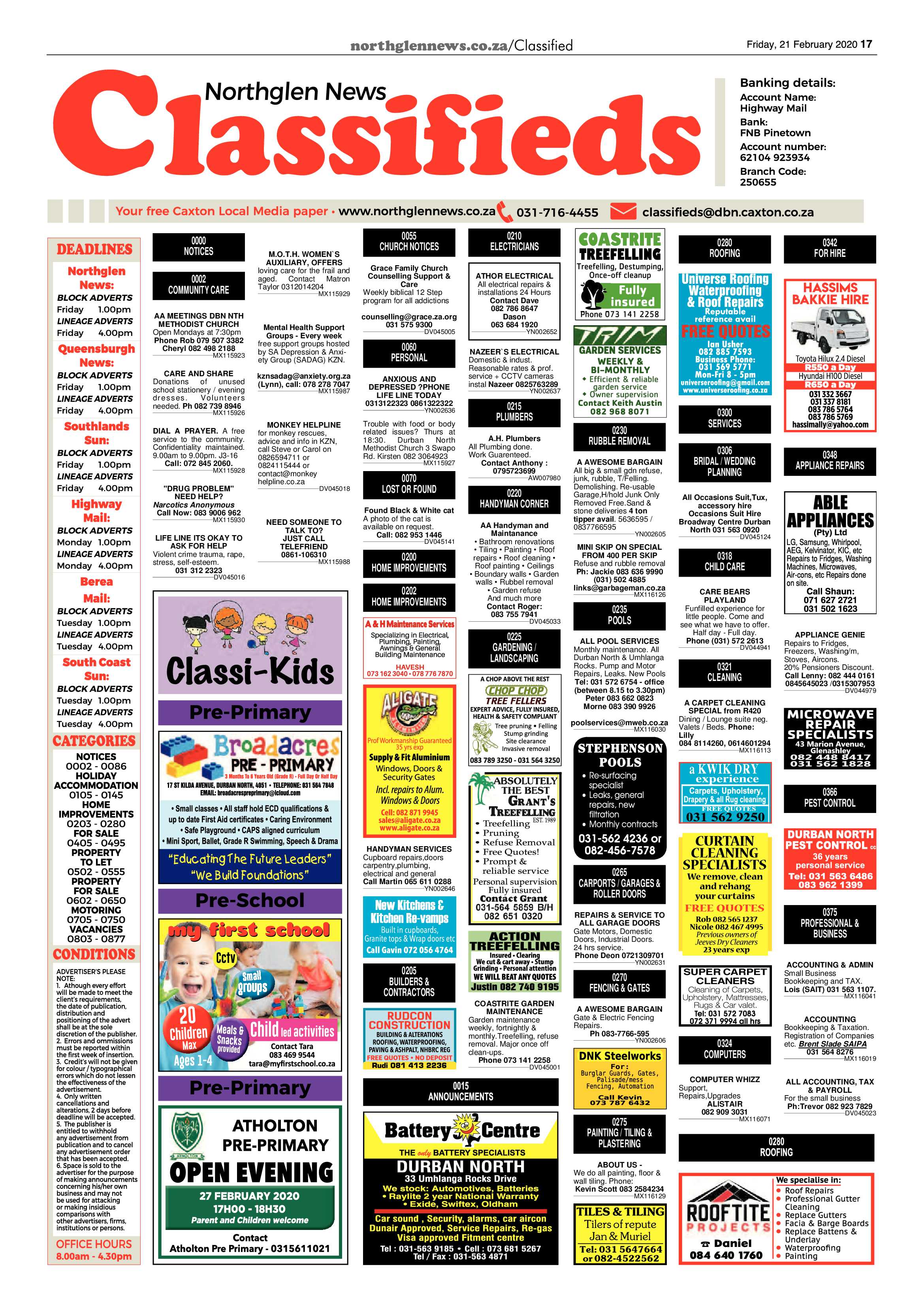 Northglen News 21 February 2020 page 17