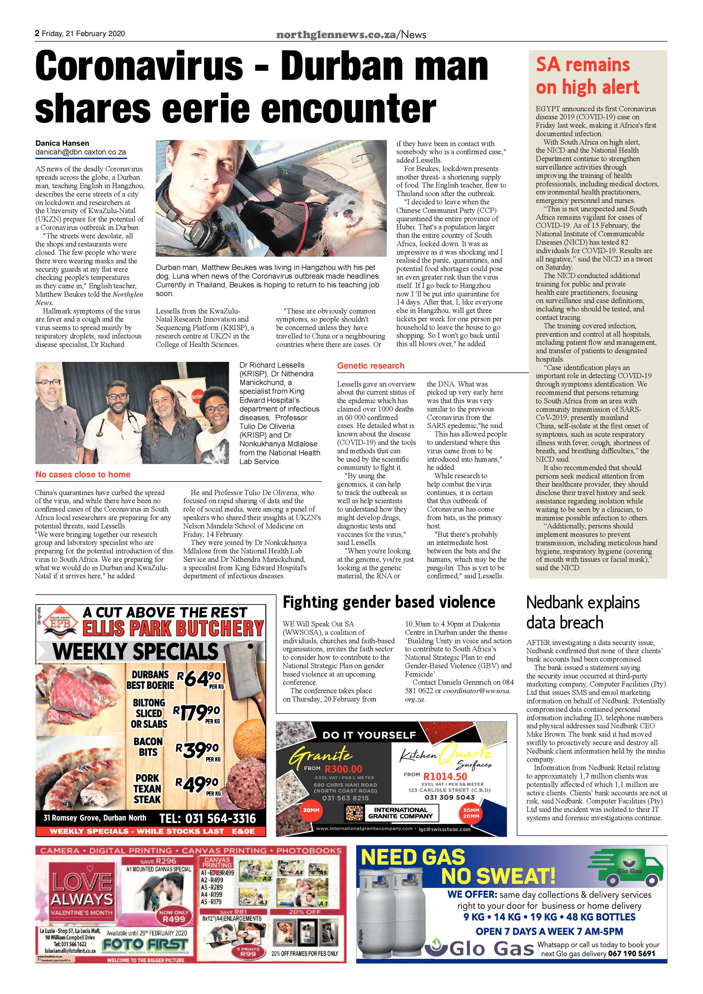 Northglen News 21 February 2020 page 2