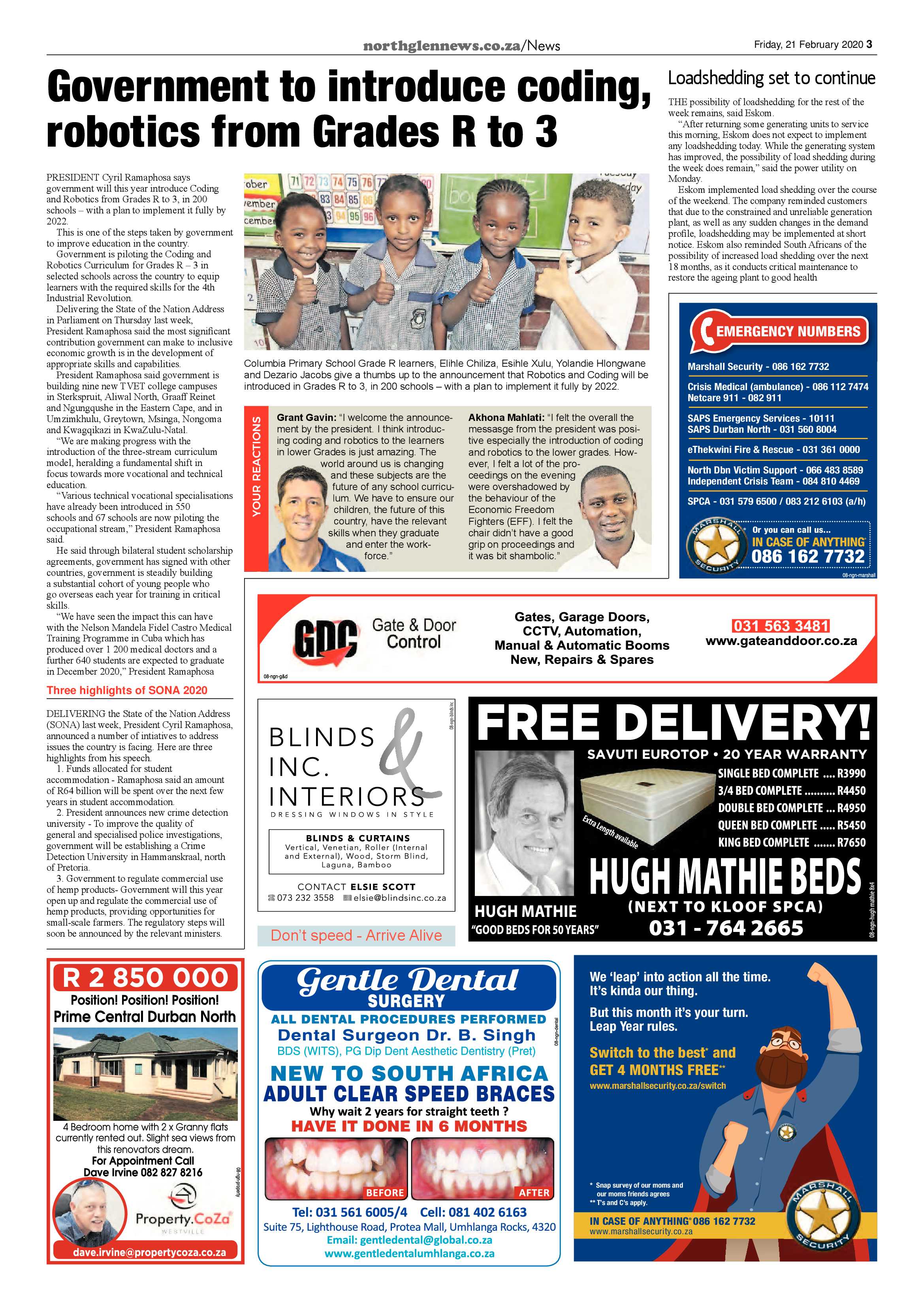 Northglen News 21 February 2020 page 3