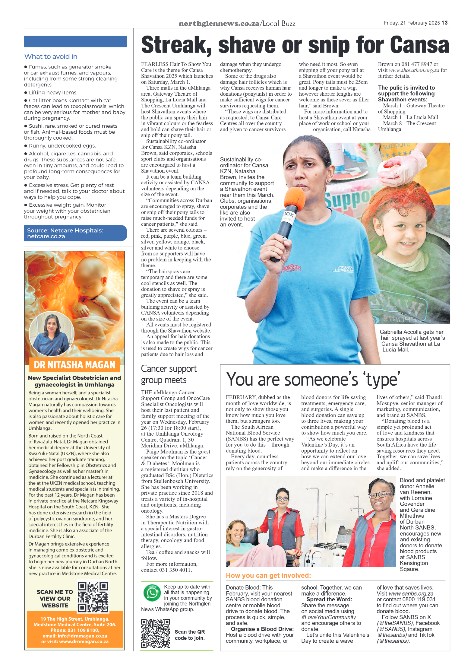 Northglen News 21 February 2025 page 13