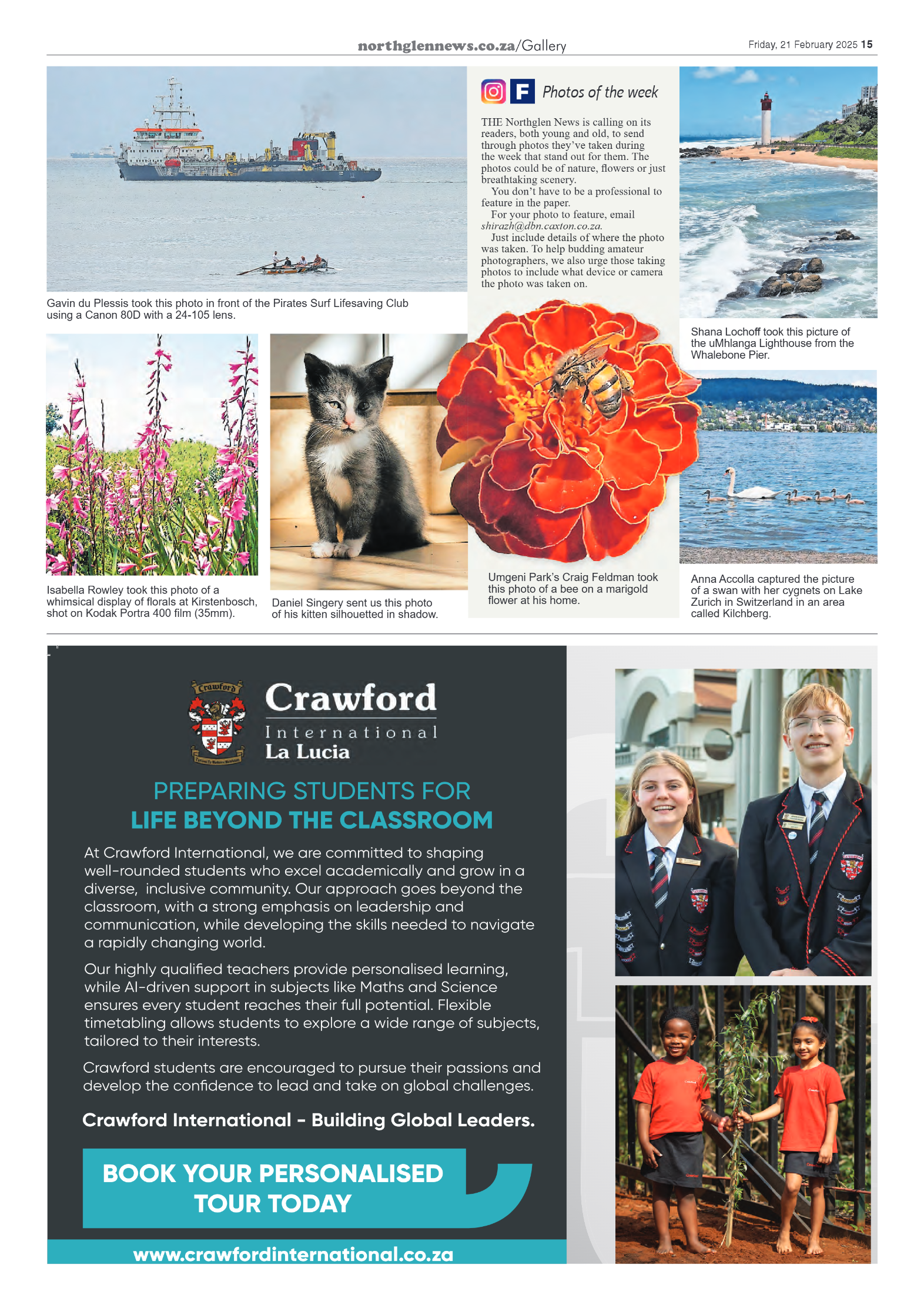 Northglen News 21 February 2025 page 15