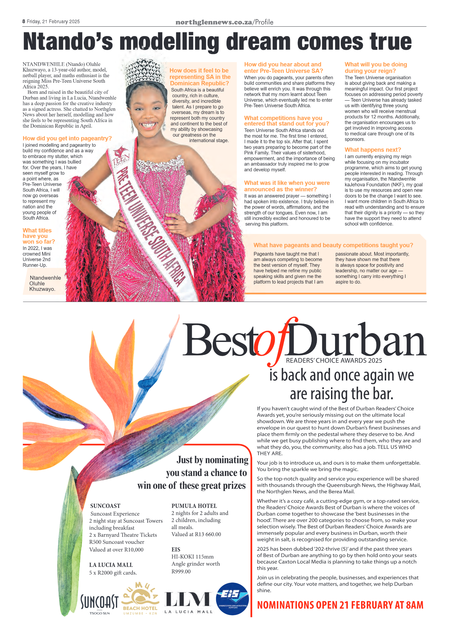 Northglen News 21 February 2025 page 8