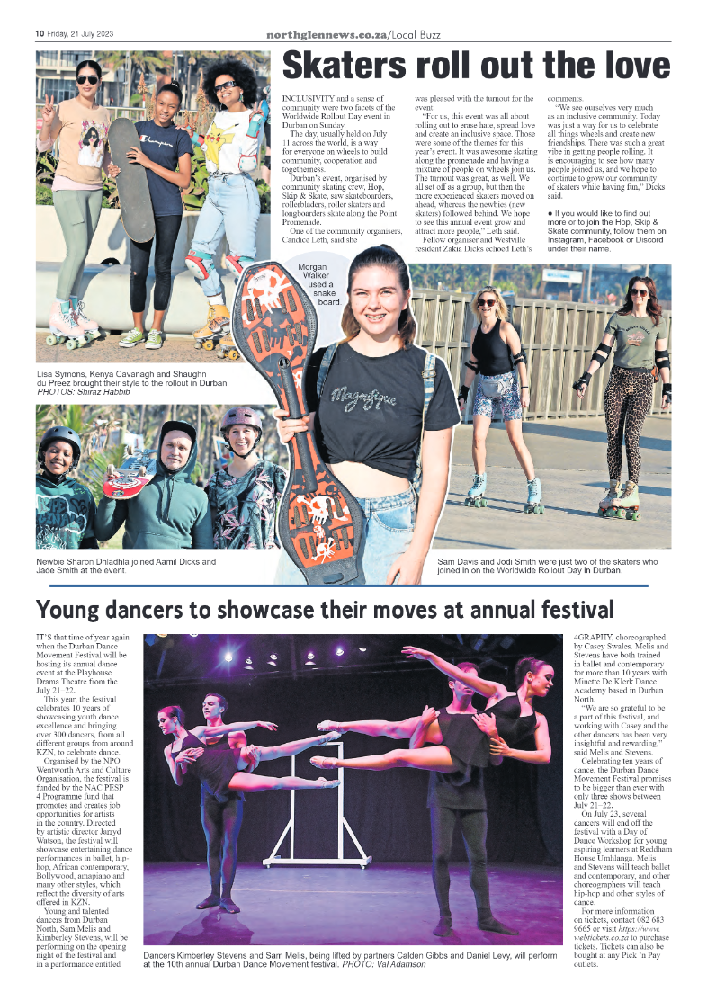 Northglen News 21 July 2023 page 10