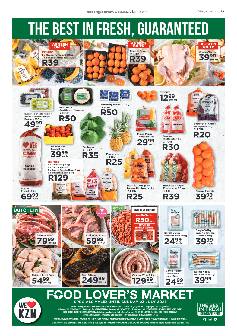 Northglen News 21 July 2023 page 13
