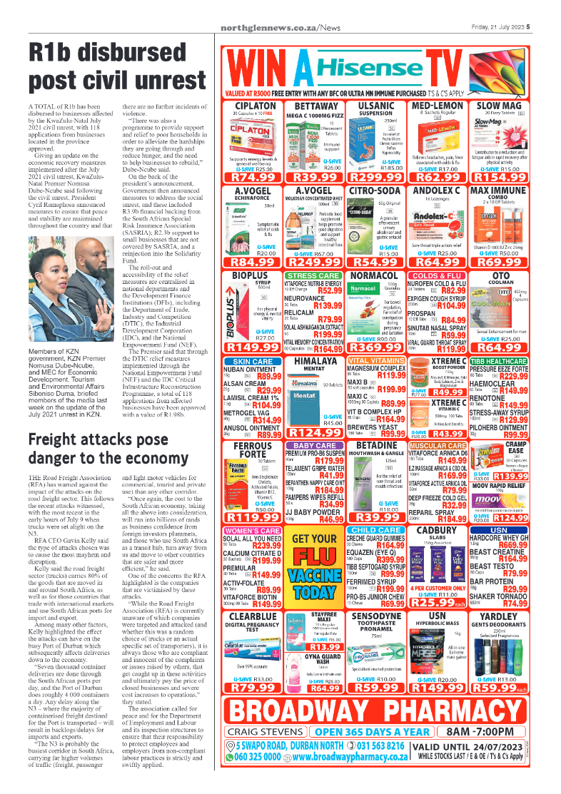 Northglen News 21 July 2023 page 5