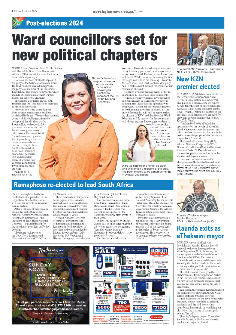 Northglen News 21 June 2024 page 4