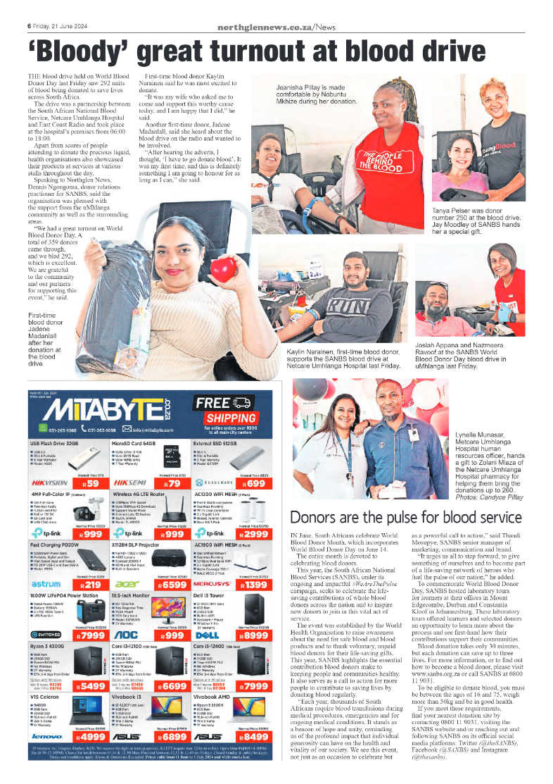 Northglen News 21 June 2024 page 6