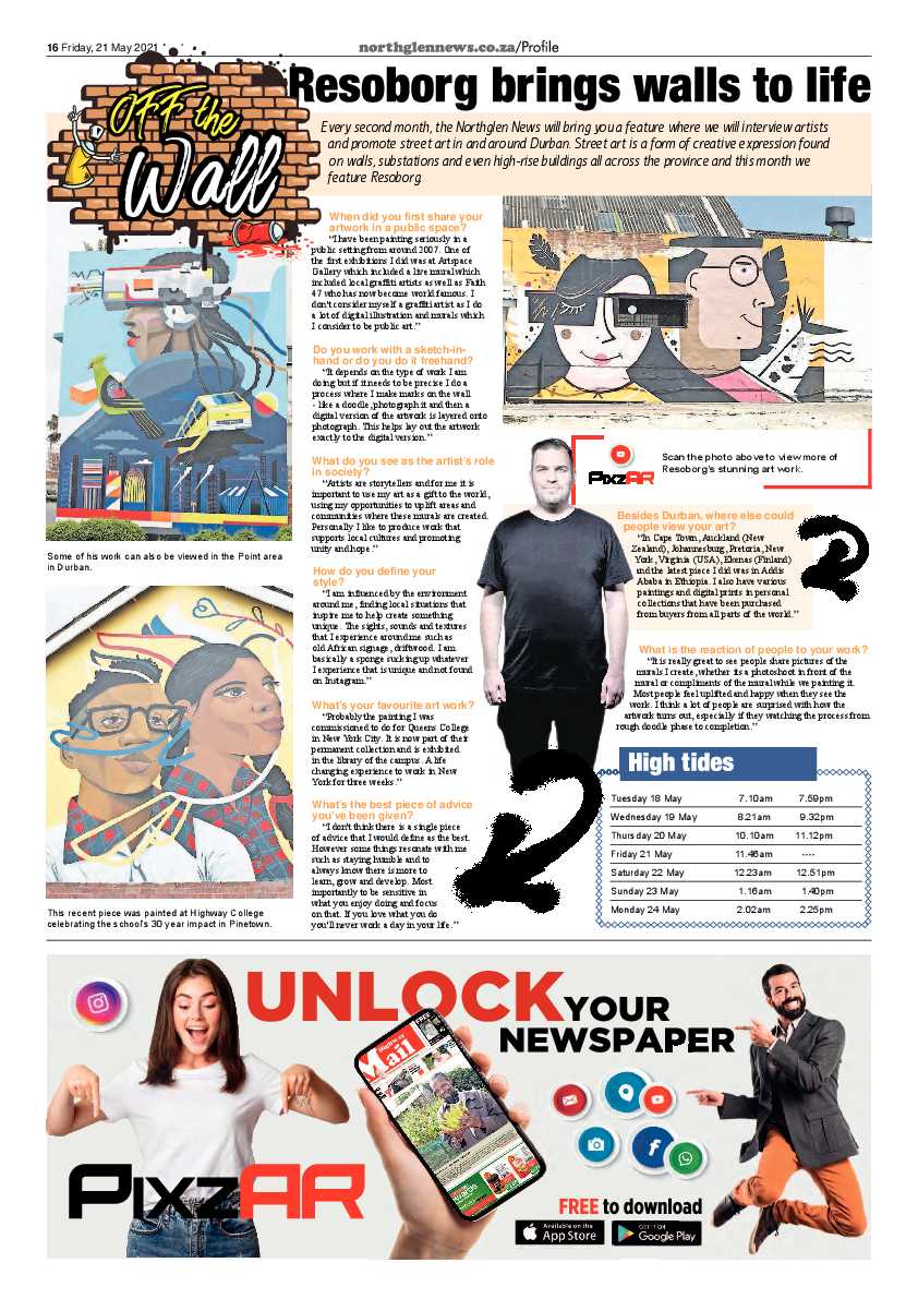 Northglen News 21 May 2021 page 16