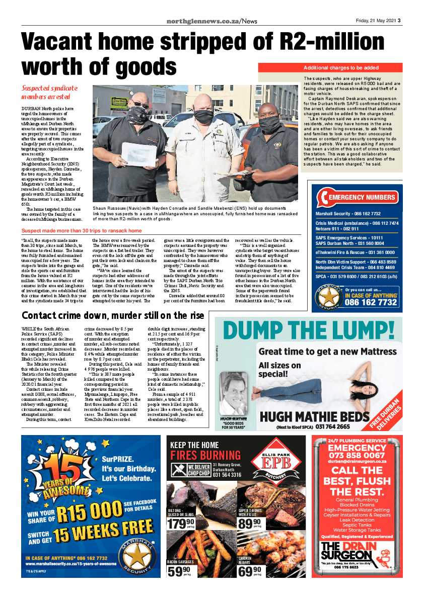 Northglen News 21 May 2021 page 3