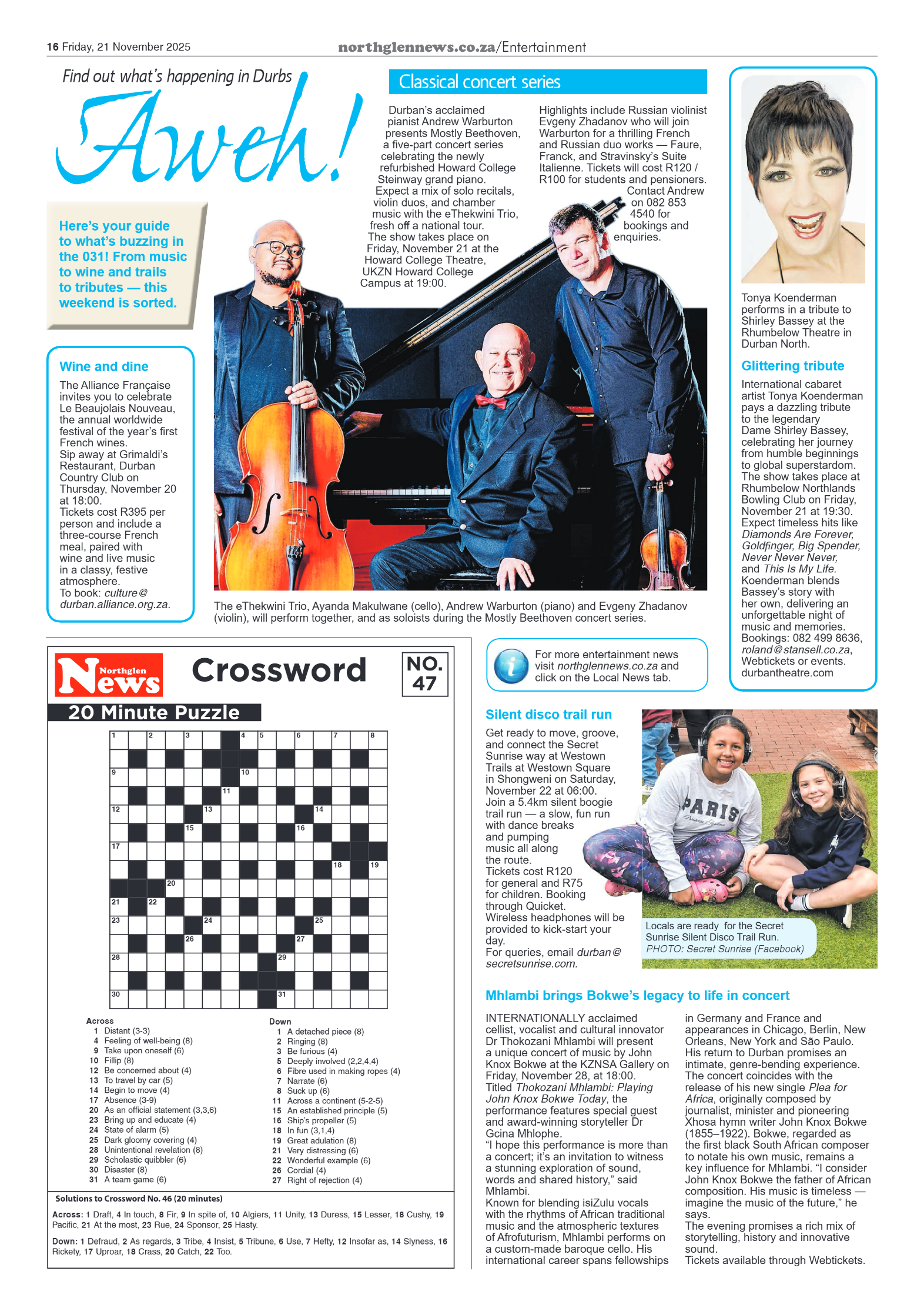 Northglen News 21 November 2025 page 16