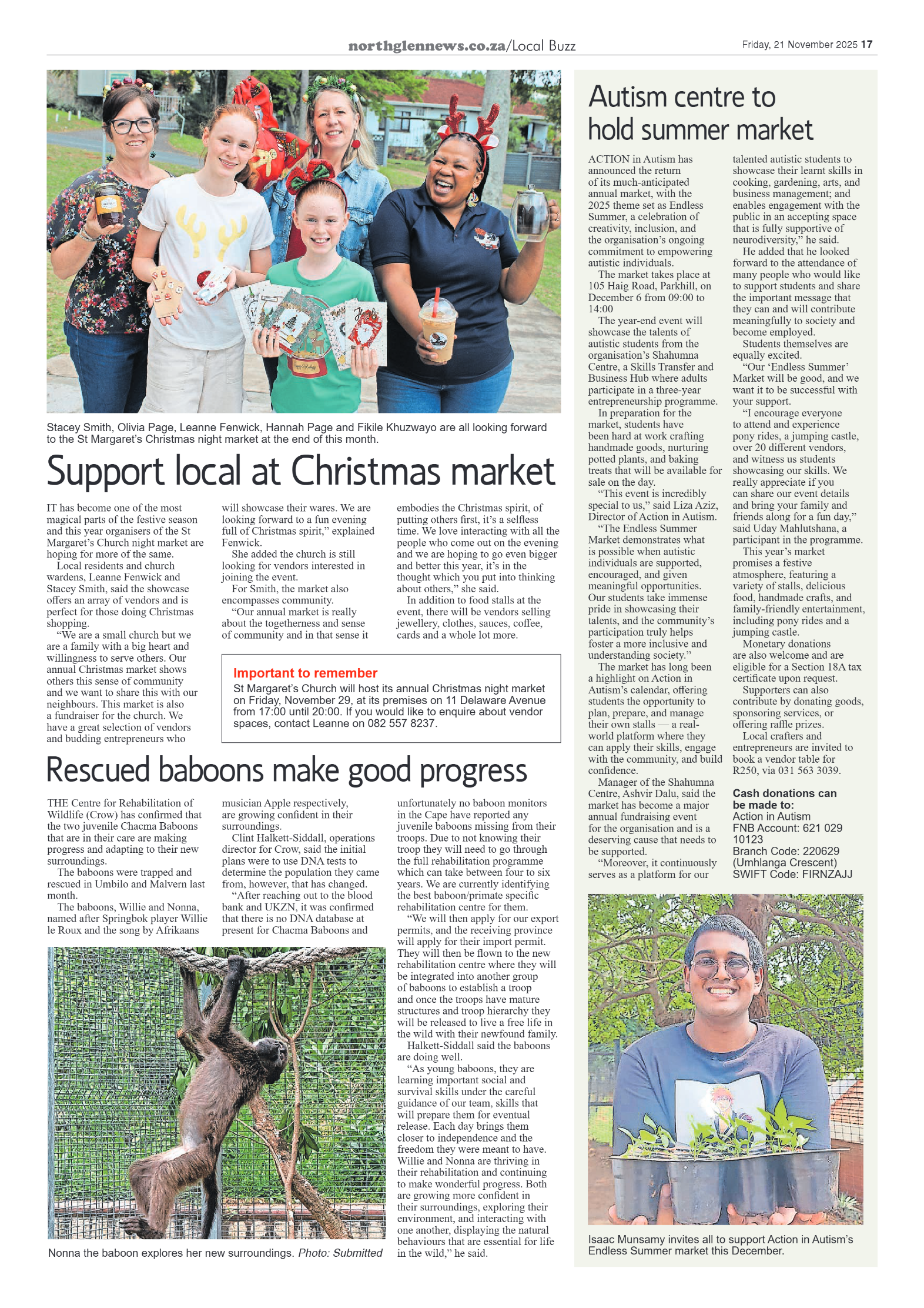Northglen News 21 November 2025 page 17