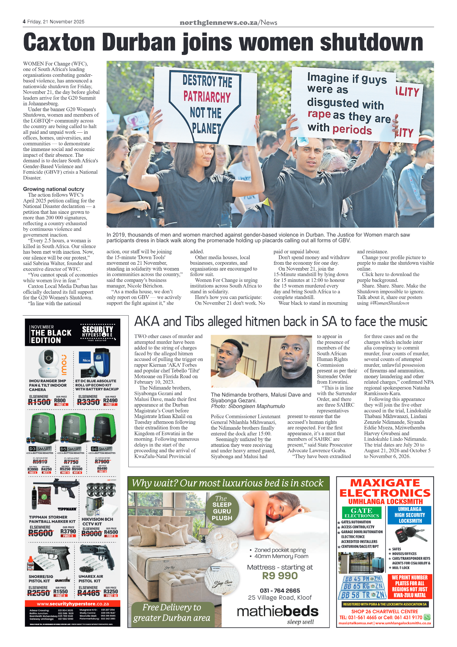 Northglen News 21 November 2025 page 4