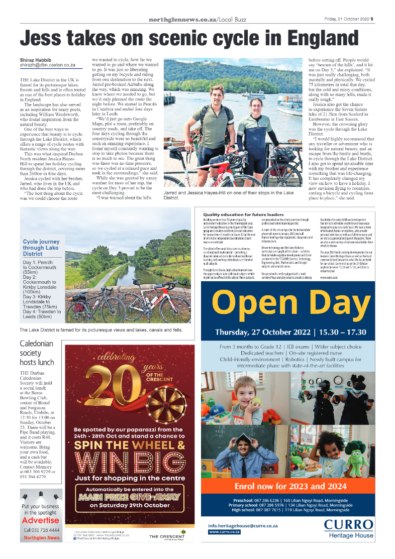Northglen News 21 October 2022 page 9