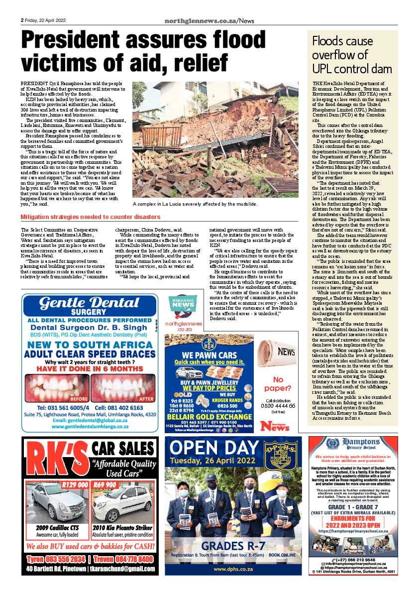 Northglen News 22 April 2022 page 2