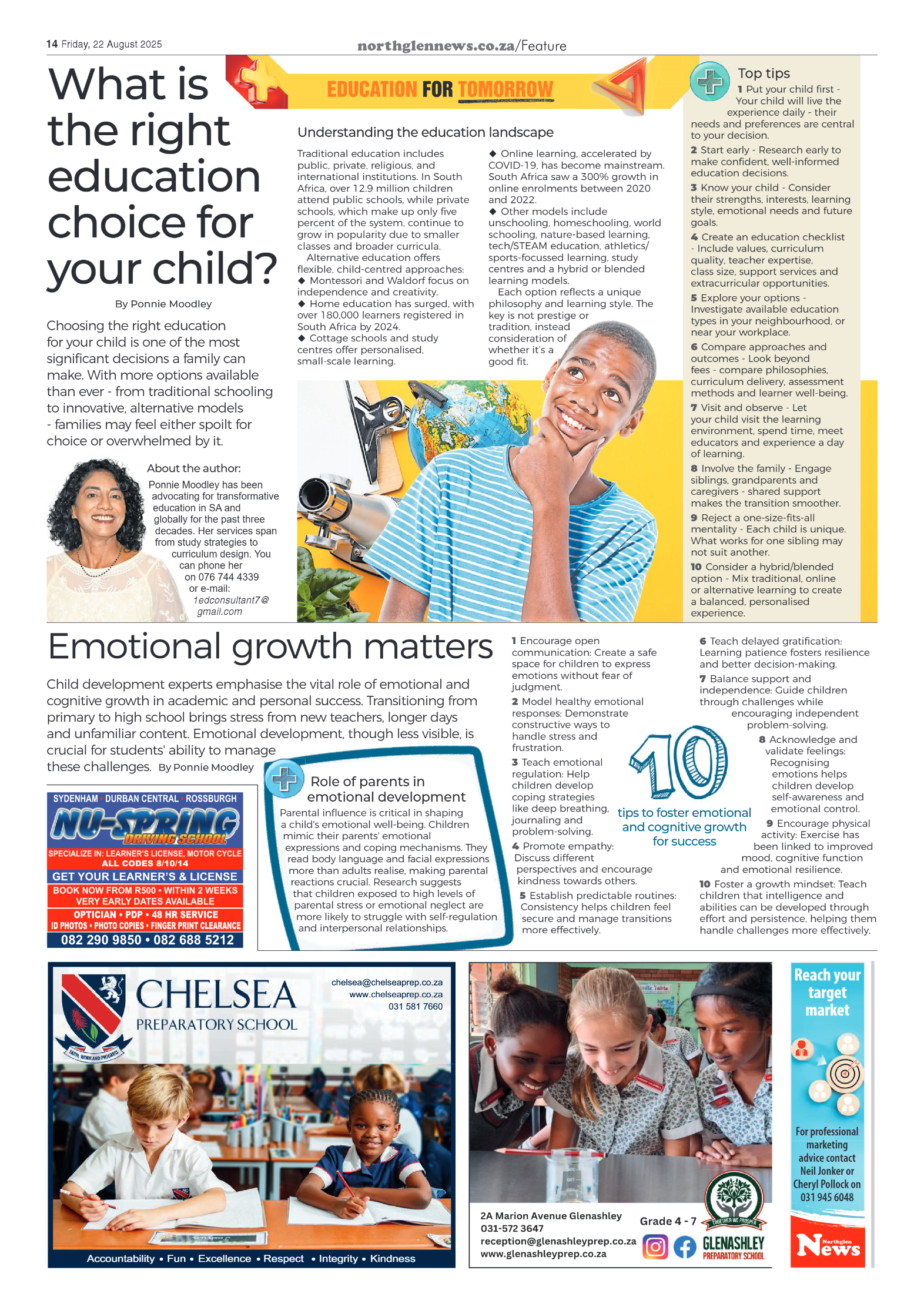 Northglen News 22 August 2025 page 14