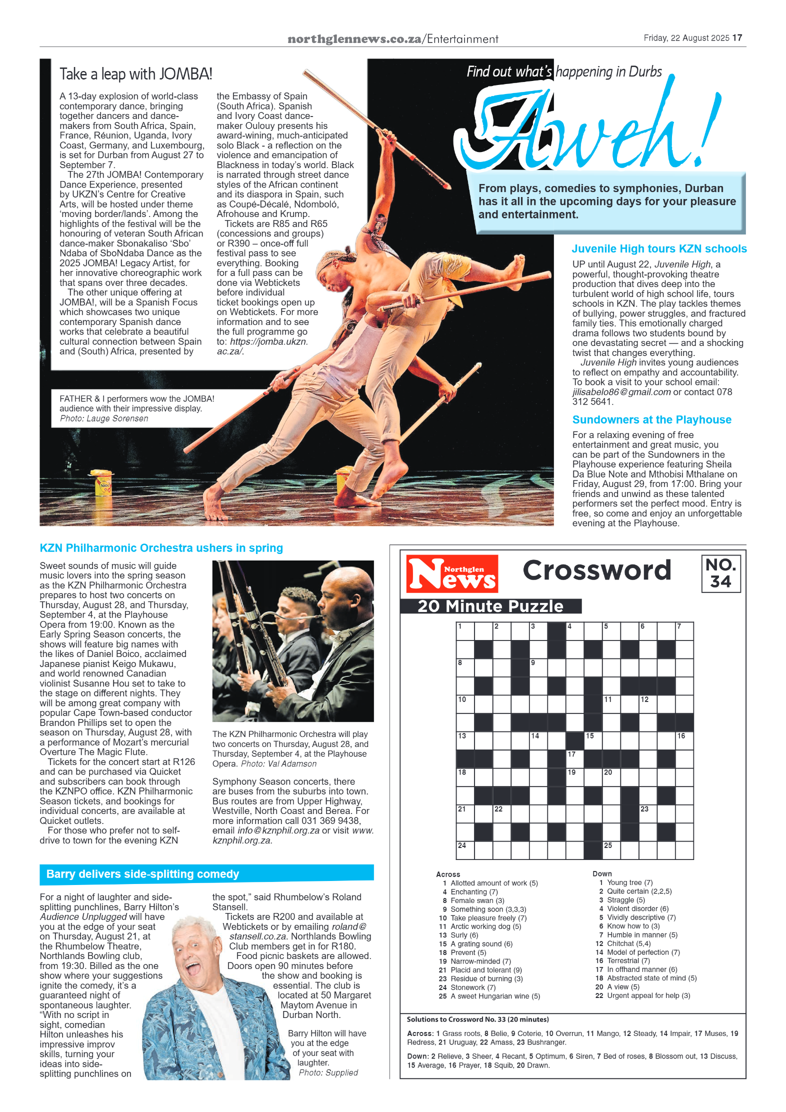 Northglen News 22 August 2025 page 17