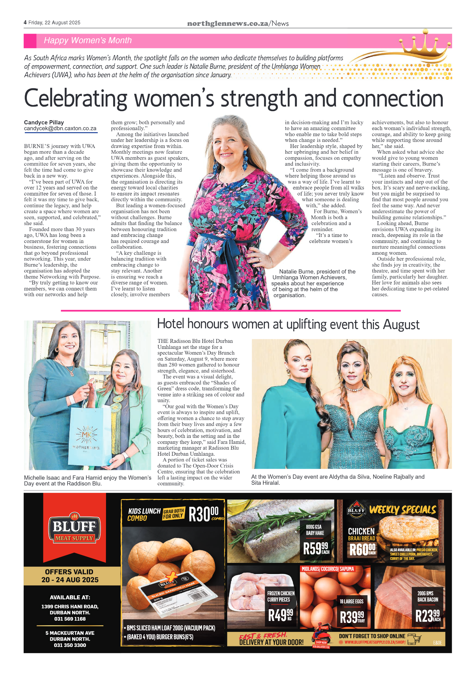 Northglen News 22 August 2025 page 4
