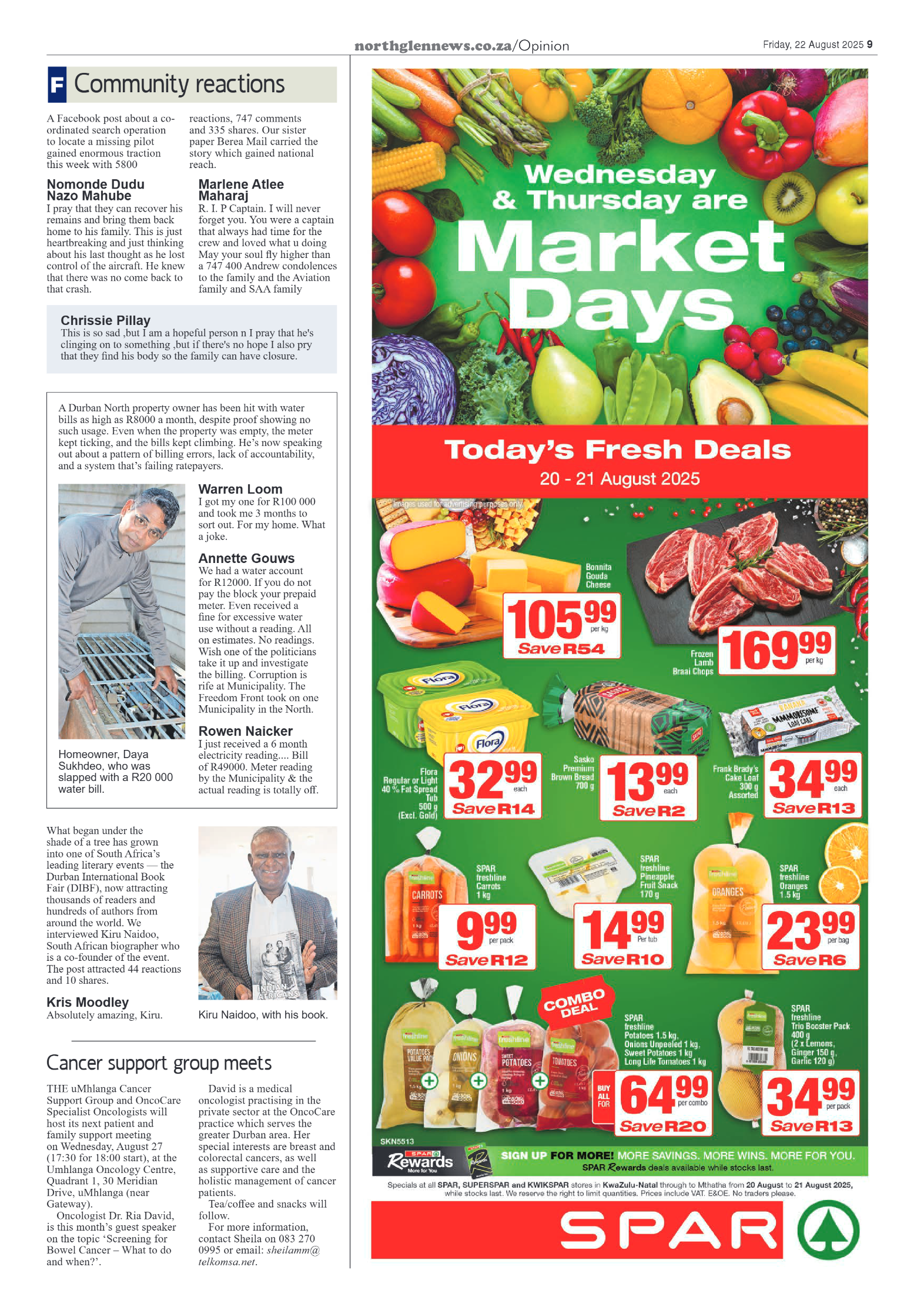 Northglen News 22 August 2025 page 9