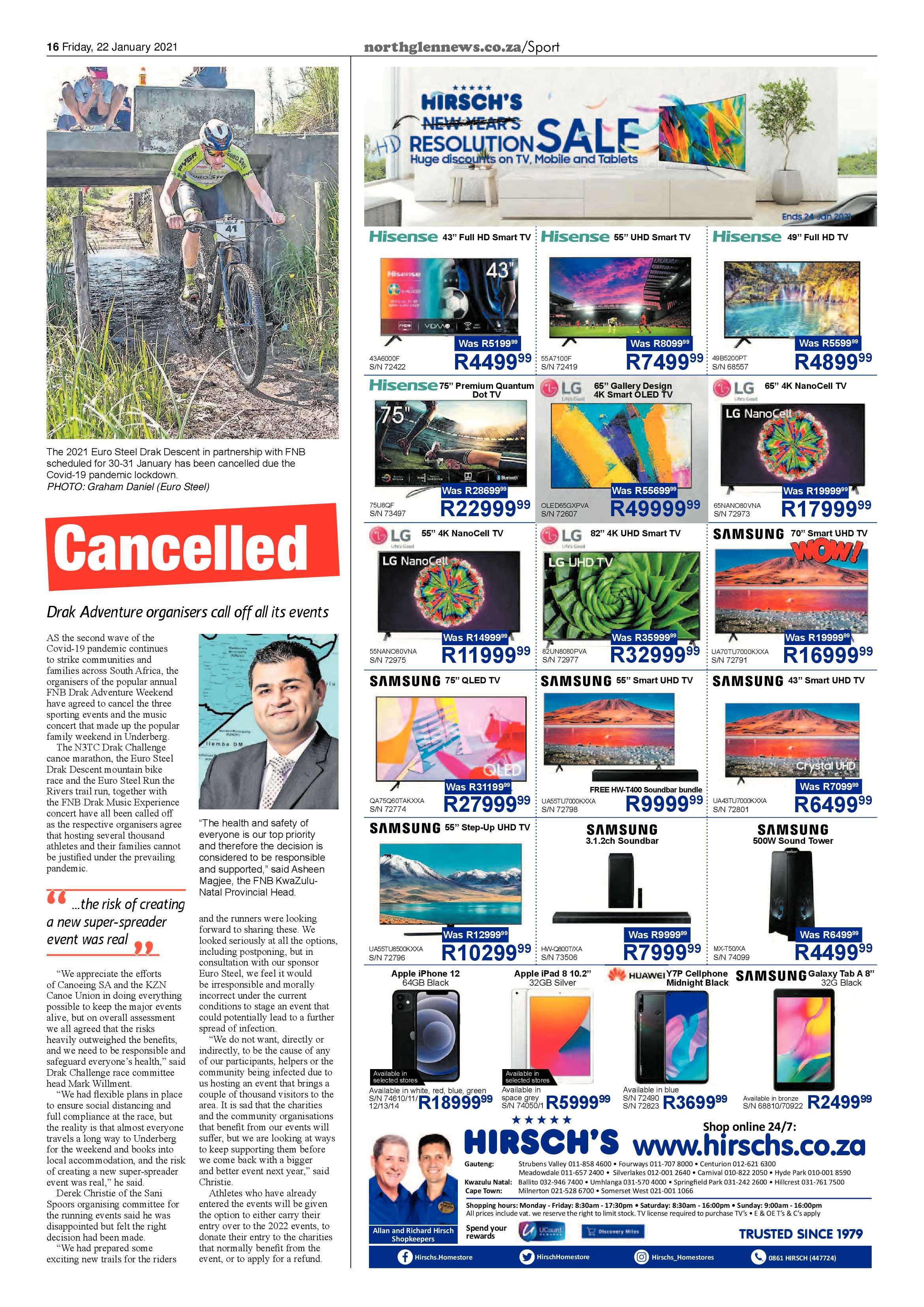 Northglen News 22 January 2021 page 16