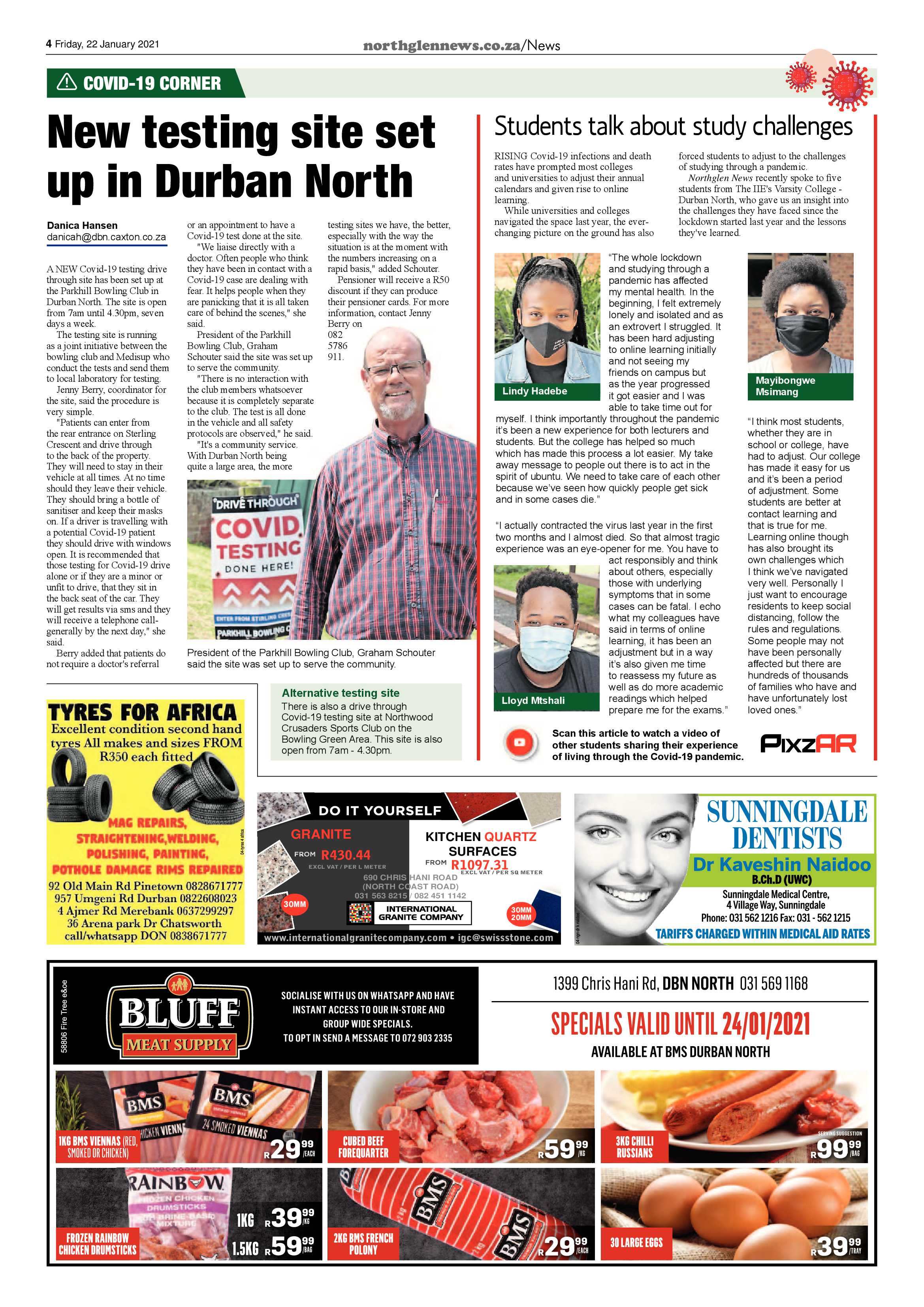 Northglen News 22 January 2021 page 4