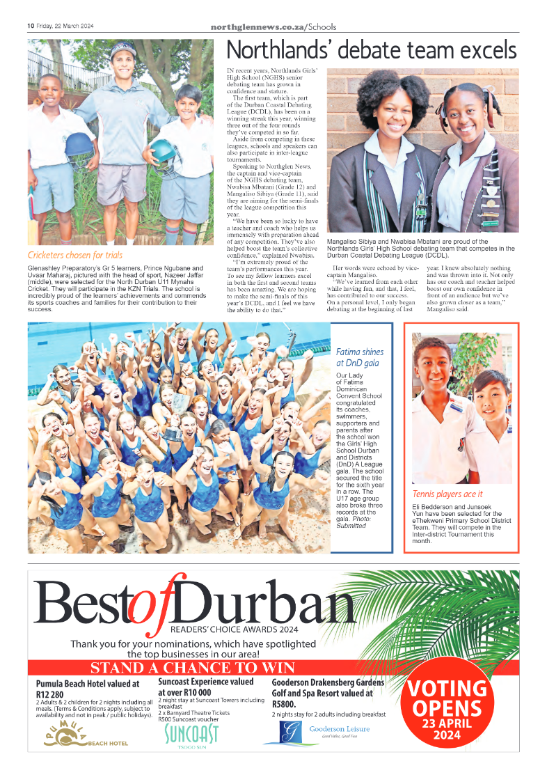 Northglen News 22 March 2024 page 10