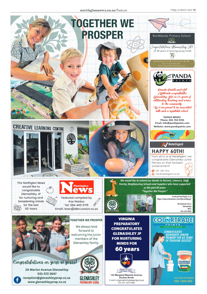 Northglen News 22 March 2024 page 13