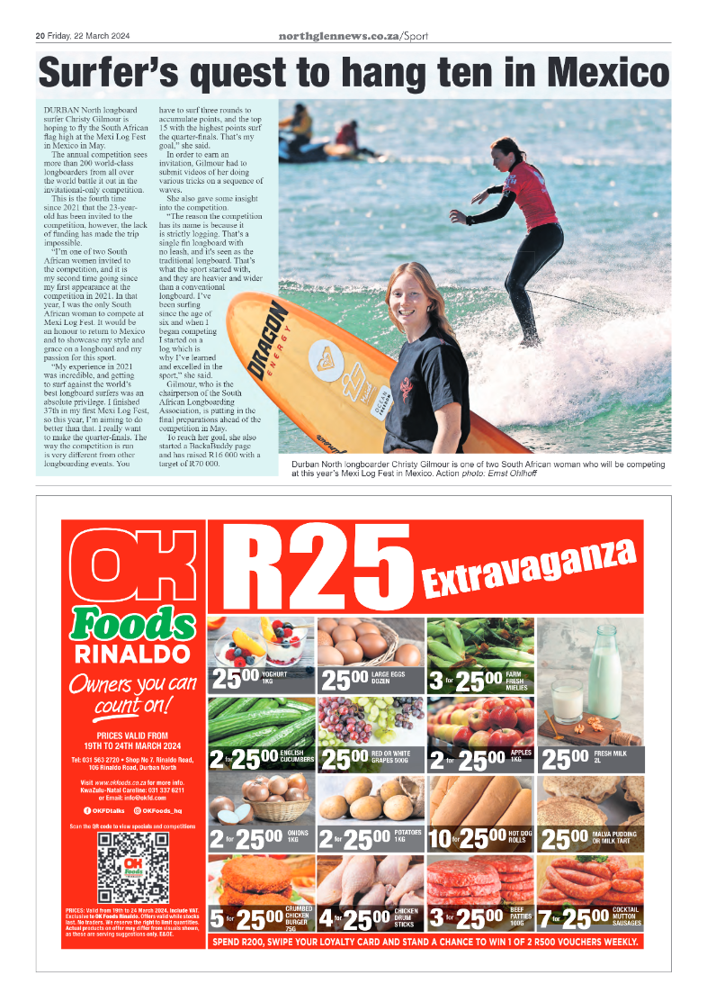 Northglen News 22 March 2024 page 20