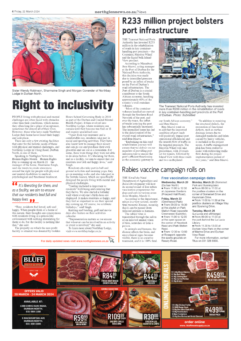 Northglen News 22 March 2024 page 4