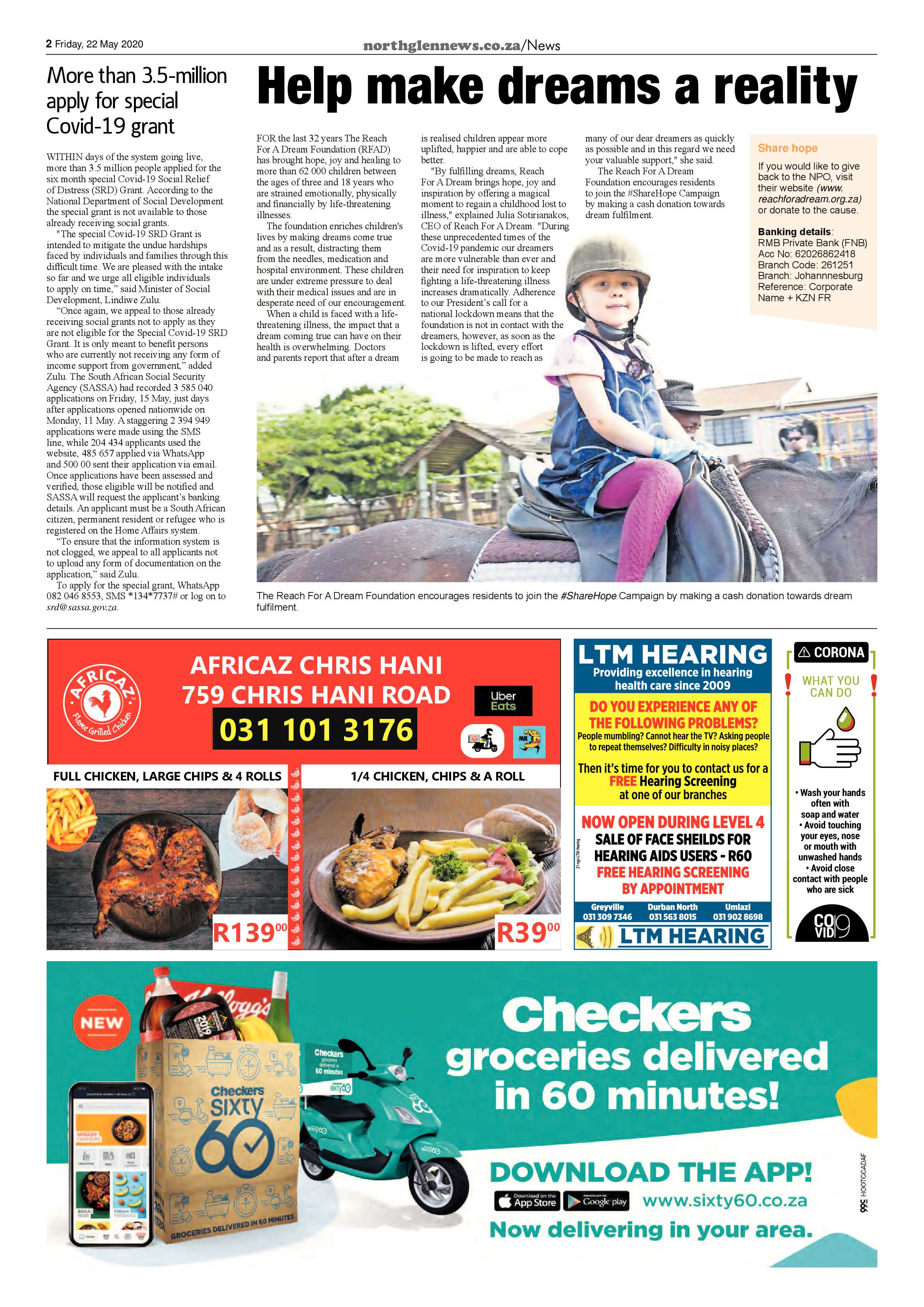 Northglen News 22 May 2020 page 2