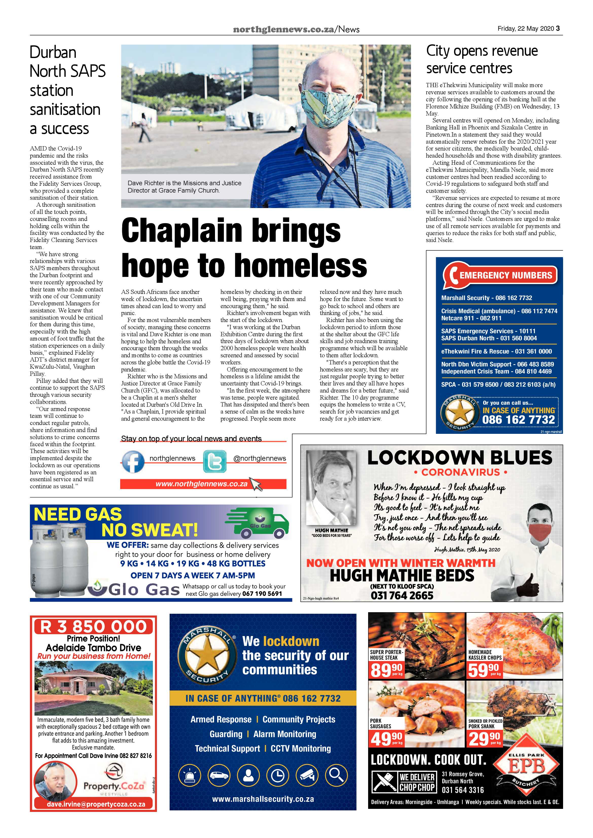 Northglen News 22 May 2020 page 3
