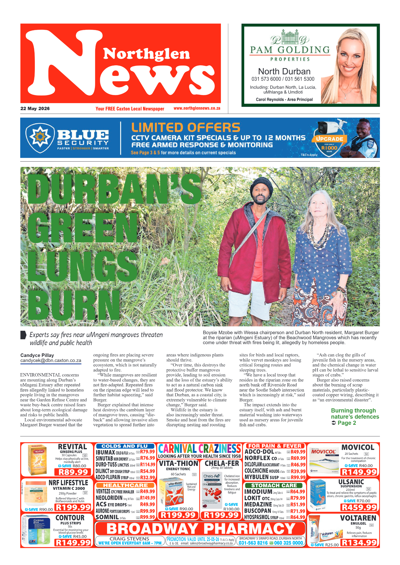 Northglen News 22 May 2026 page 1
