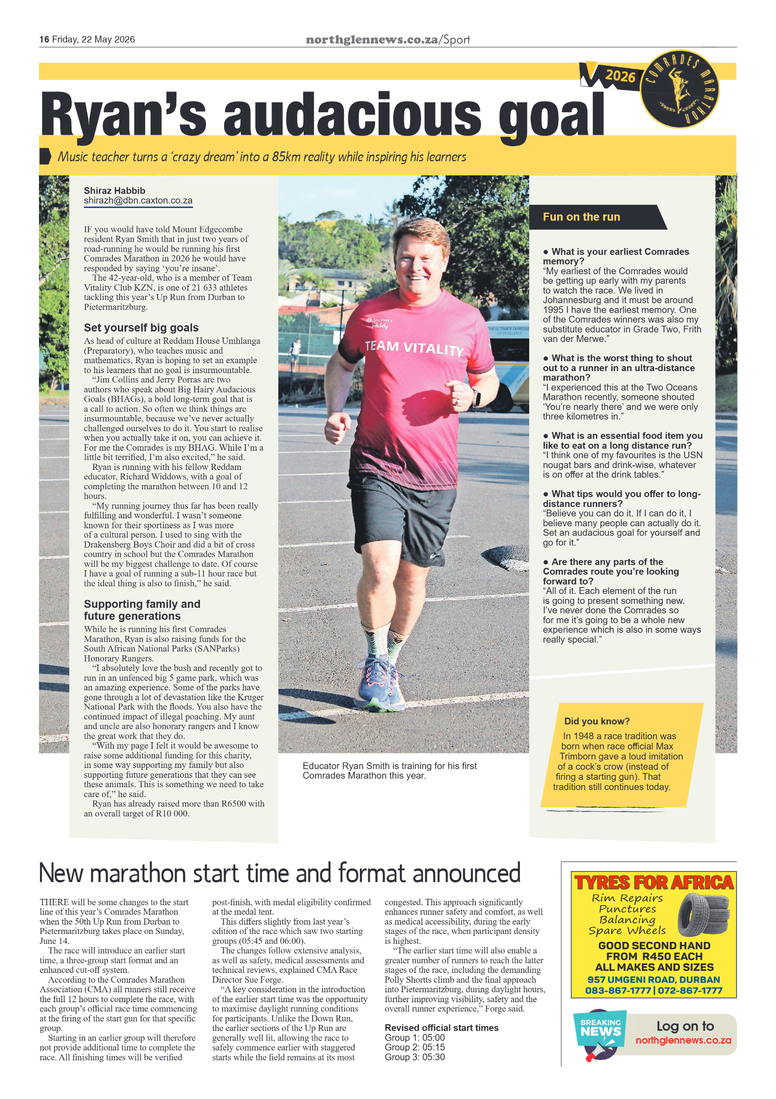 Northglen News 22 May 2026 page 16