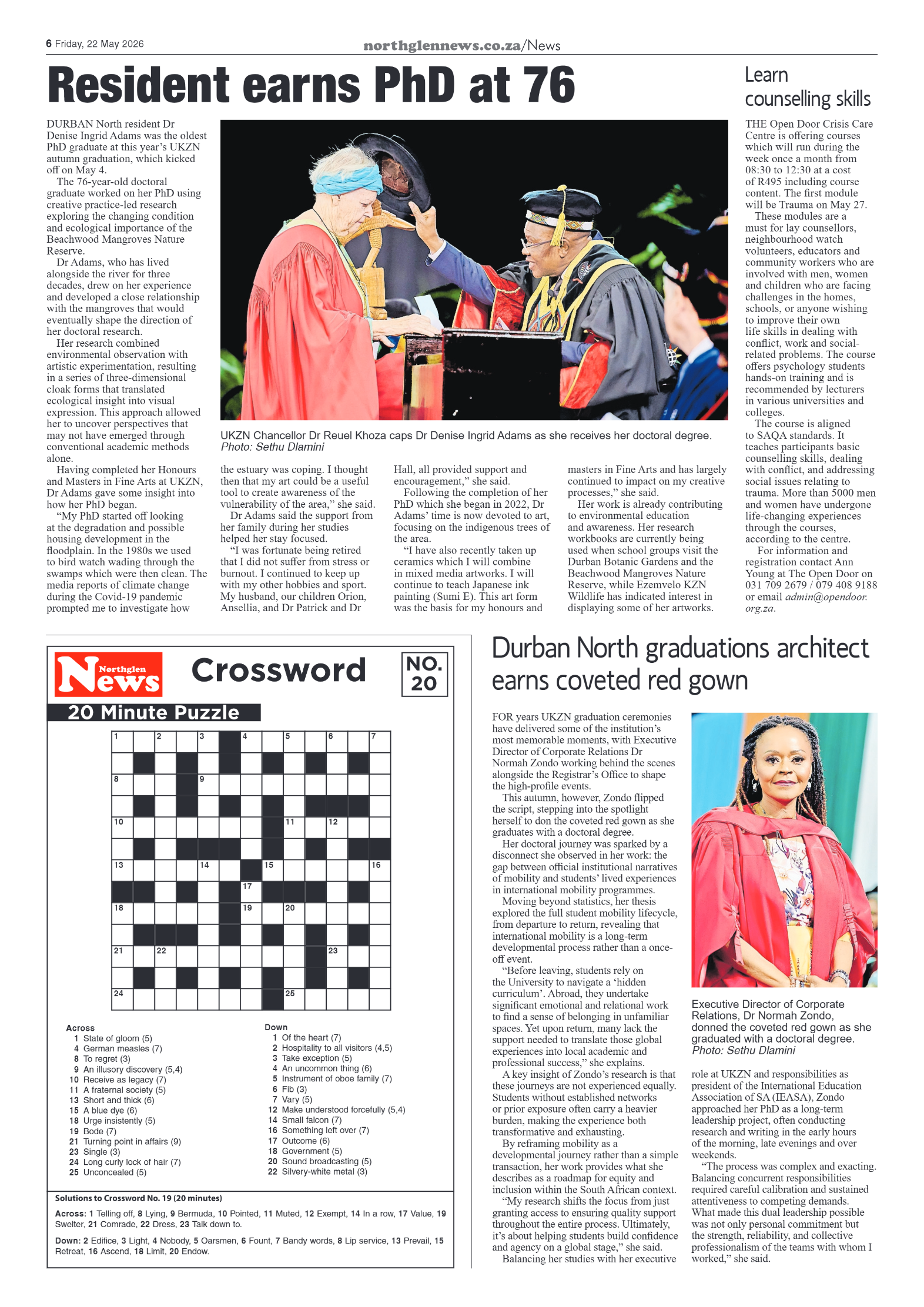 Northglen News 22 May 2026 page 6