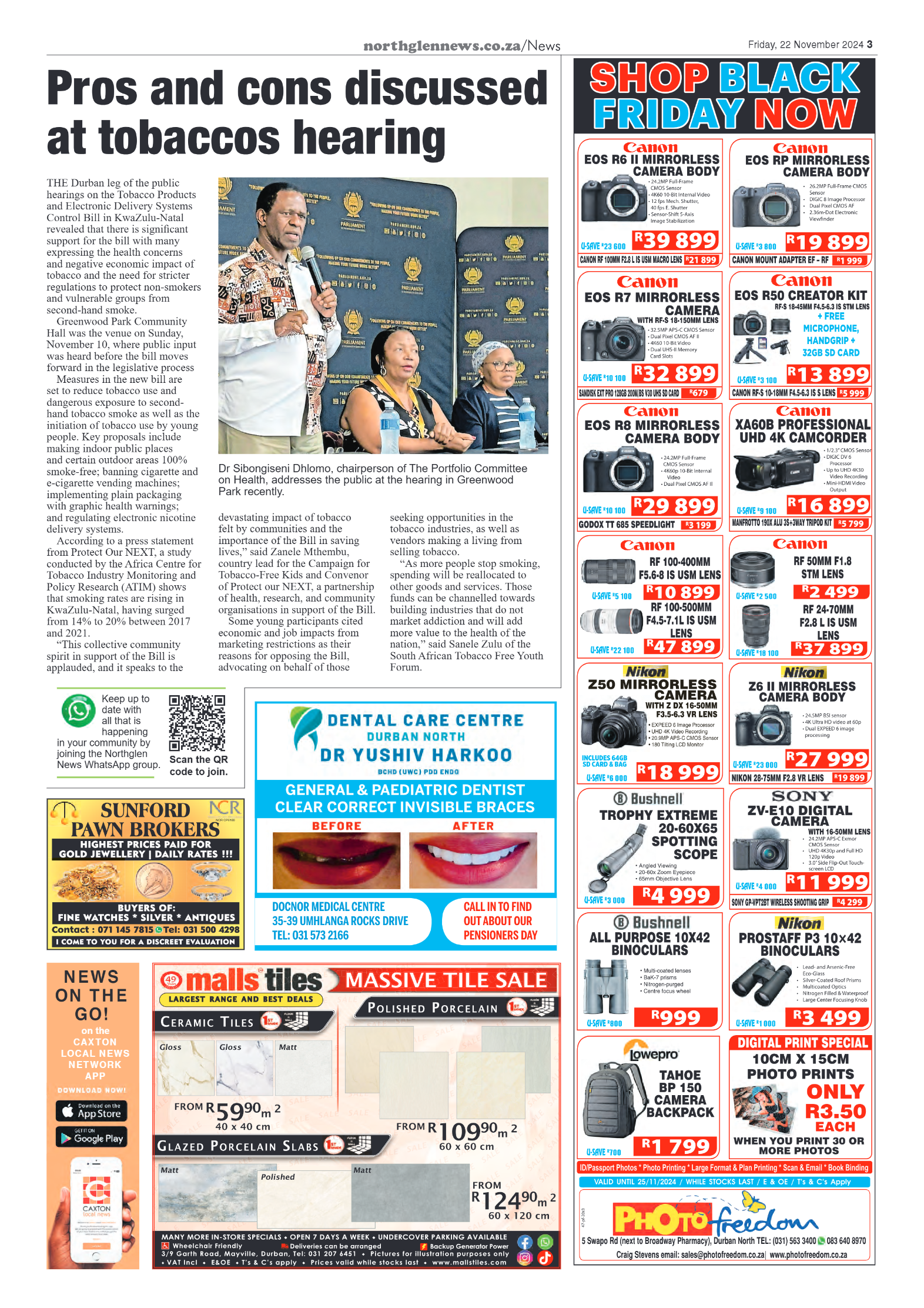 Northglen News 22 November 2024 page 3