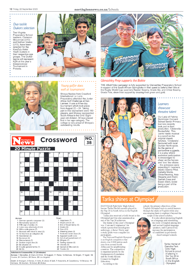 Northglen News 22 September 2023 page 12