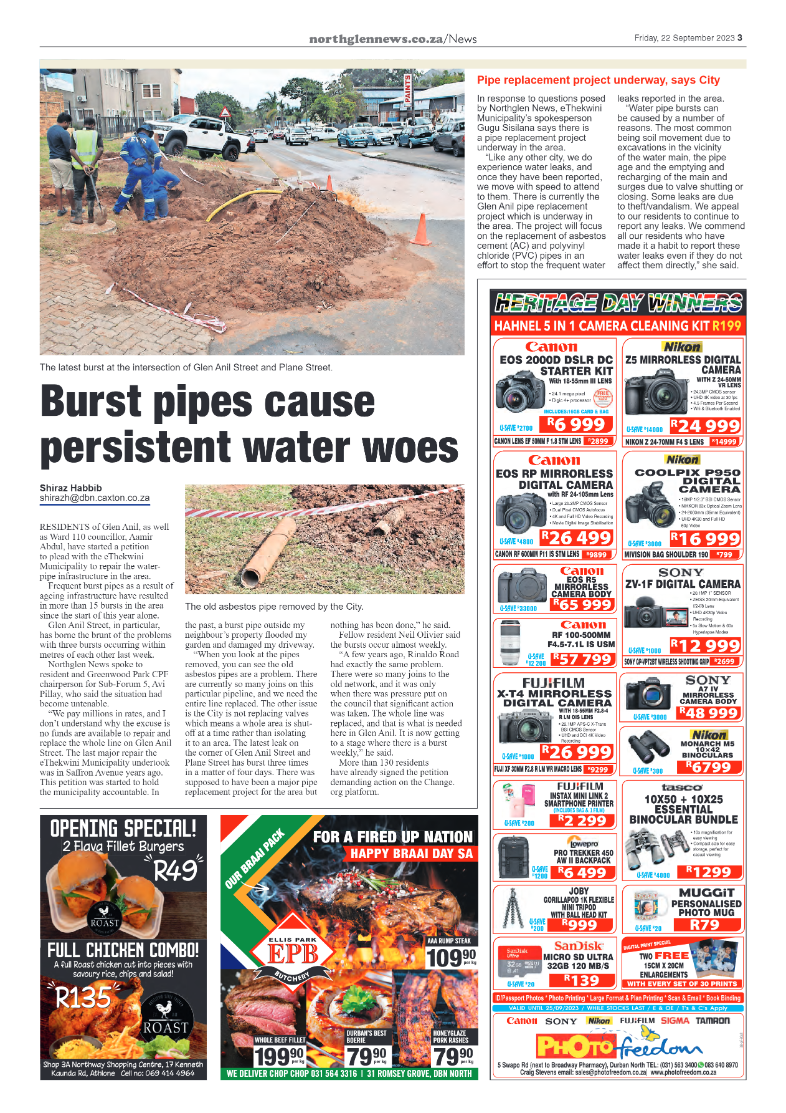 Northglen News 22 September 2023 page 3