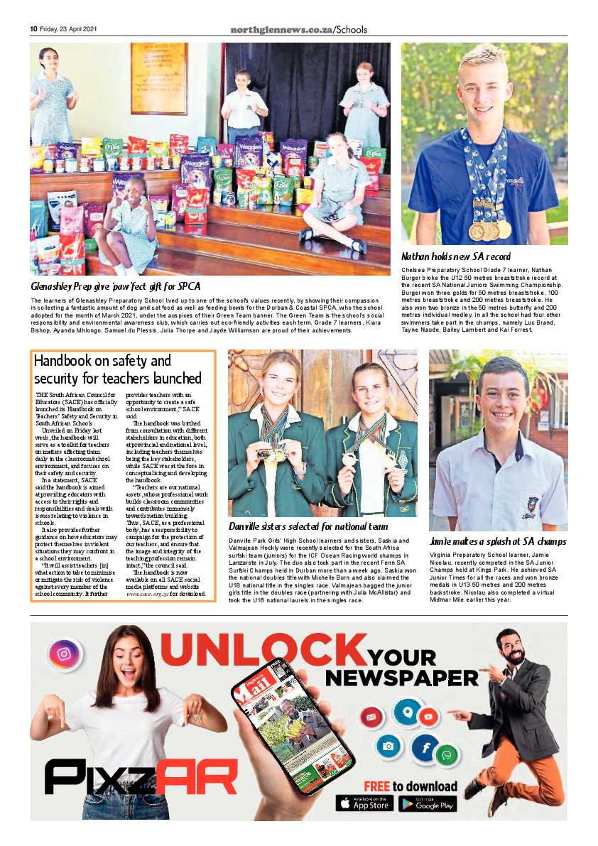 Northglen News 23 April 2021 page 10