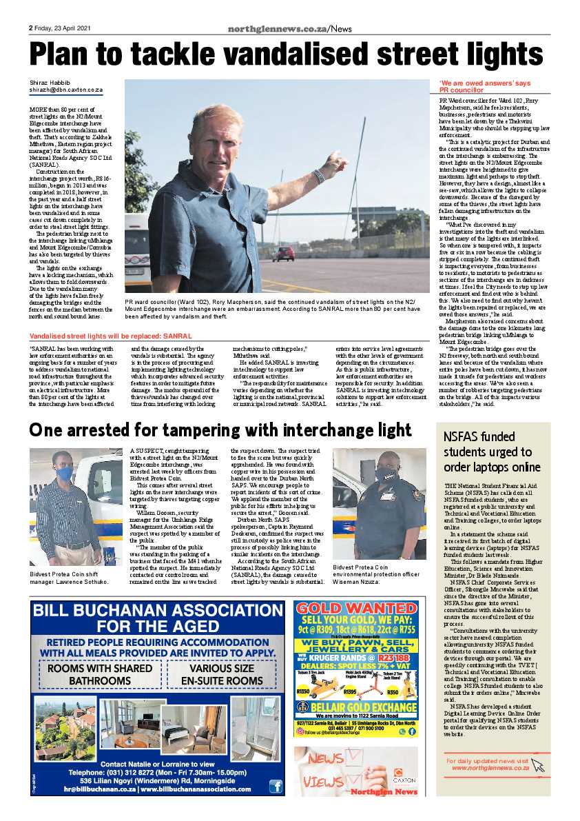 Northglen News 23 April 2021 page 2