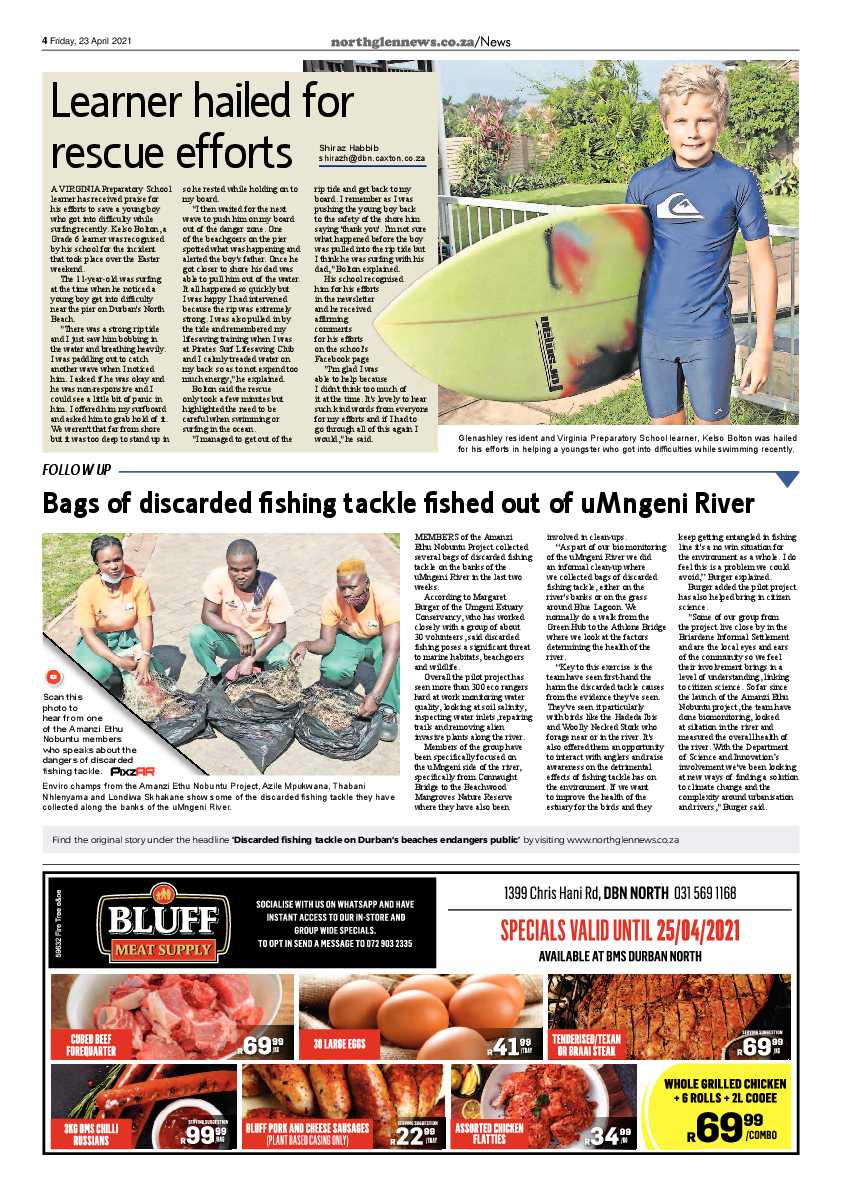 Northglen News 23 April 2021 page 4