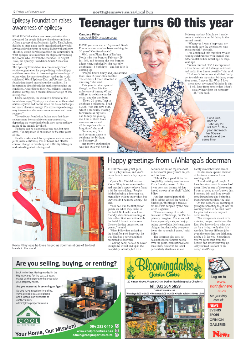 Northglen News 23 February 2024 page 10
