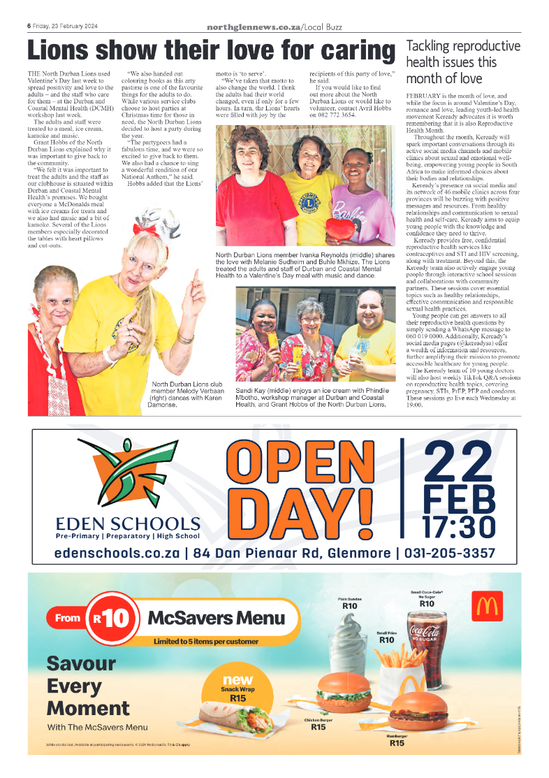 Northglen News 23 February 2024 page 6