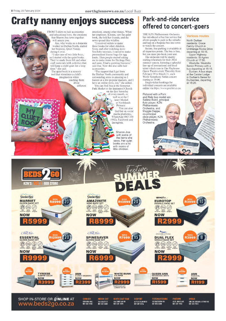 Northglen News 23 February 2024 page 8