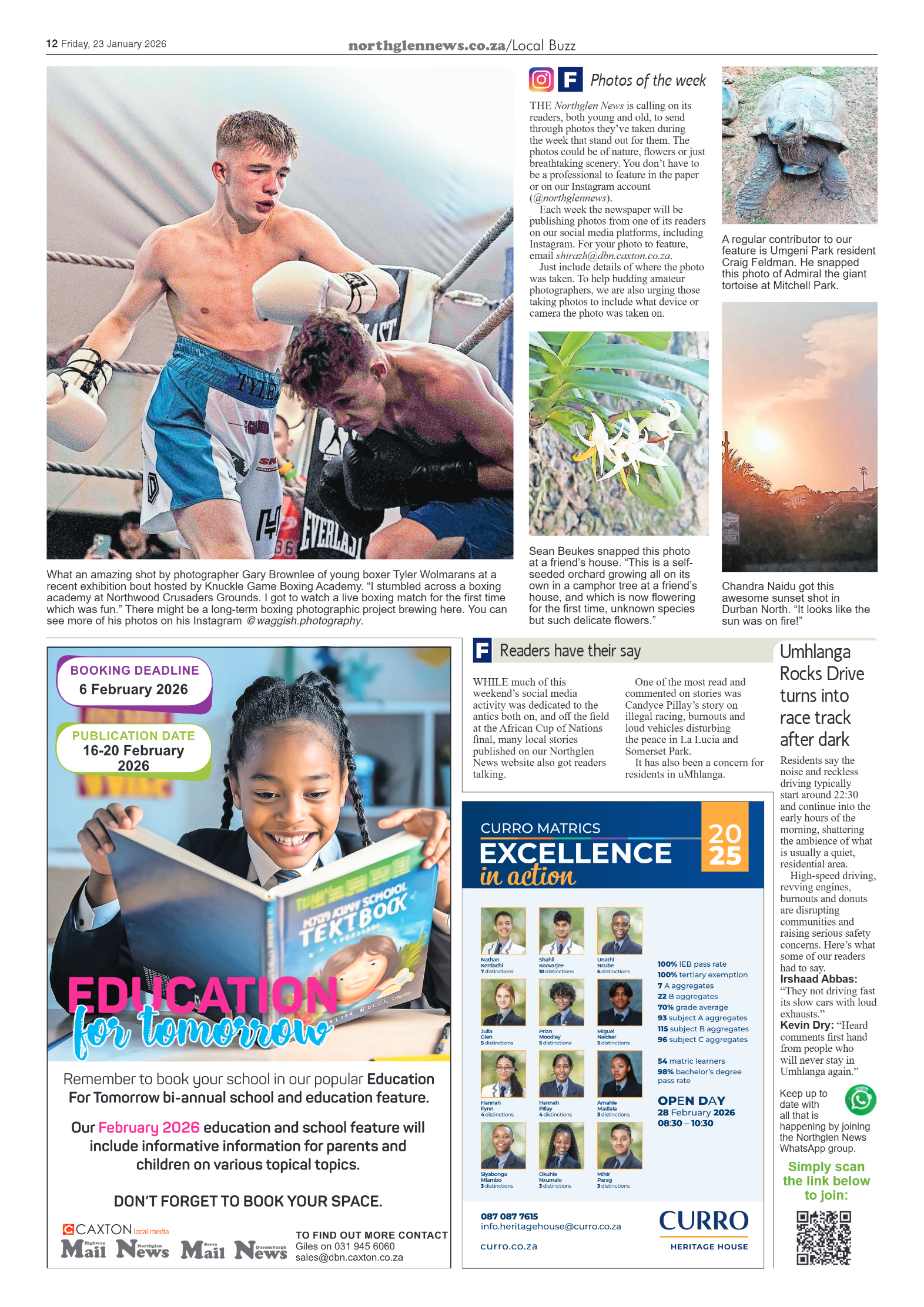 Northglen News 23 January 2026 page 12