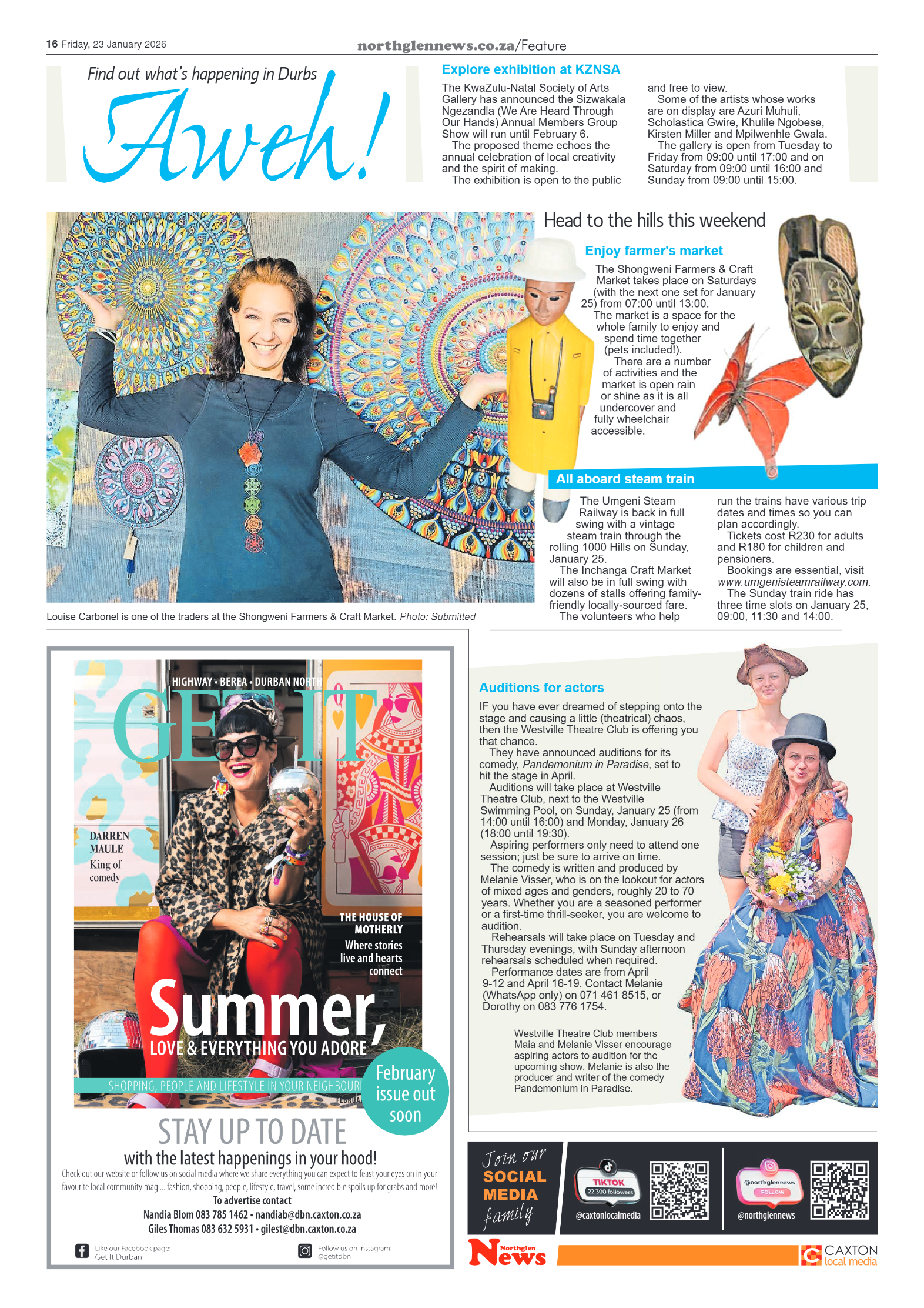 Northglen News 23 January 2026 page 16